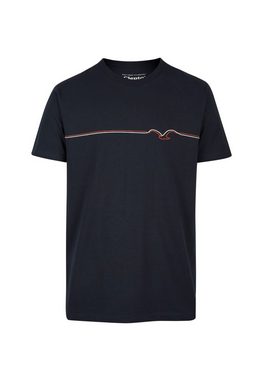 Cleptomanicx T-Shirt Möwe Pufflines mit trendigem Frontprint