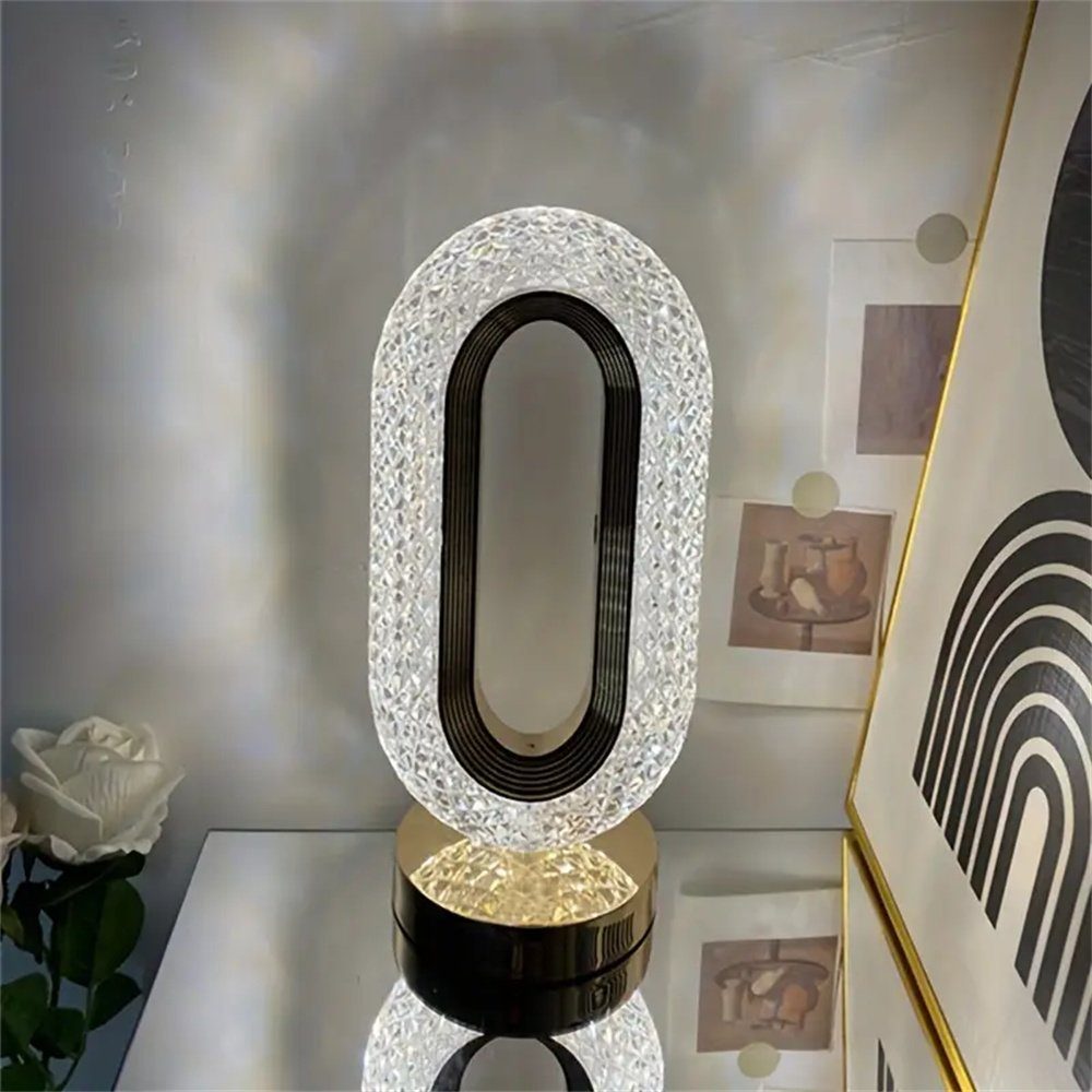 TUABUR Tischlampe, Schlafzimmer-Tischlampe Schreibtischlampe einfache dekorative