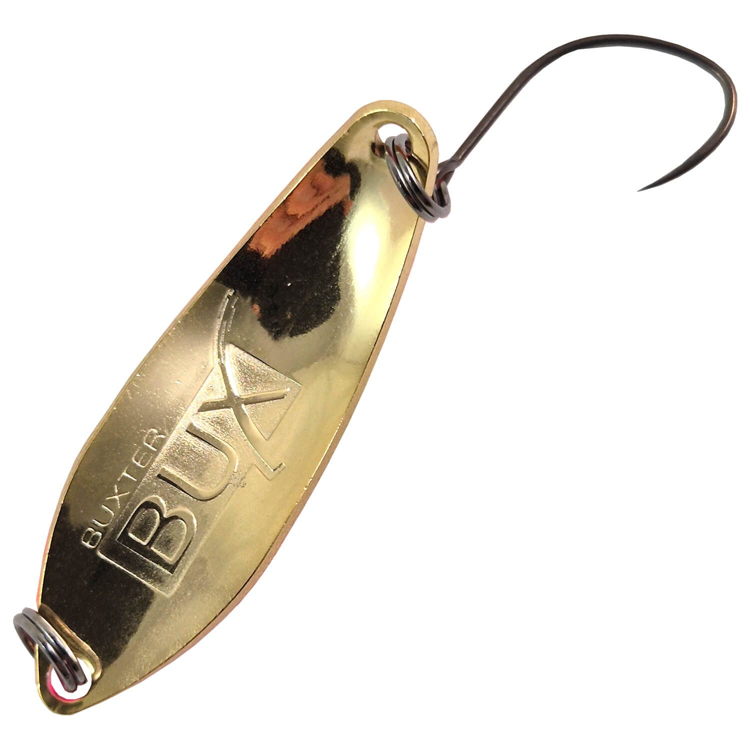 Anglerz System Kunstköder Angler'z System Bux Spoon Forellen Blinker 3,8g widerhakenfrei sinkend, (1-St)