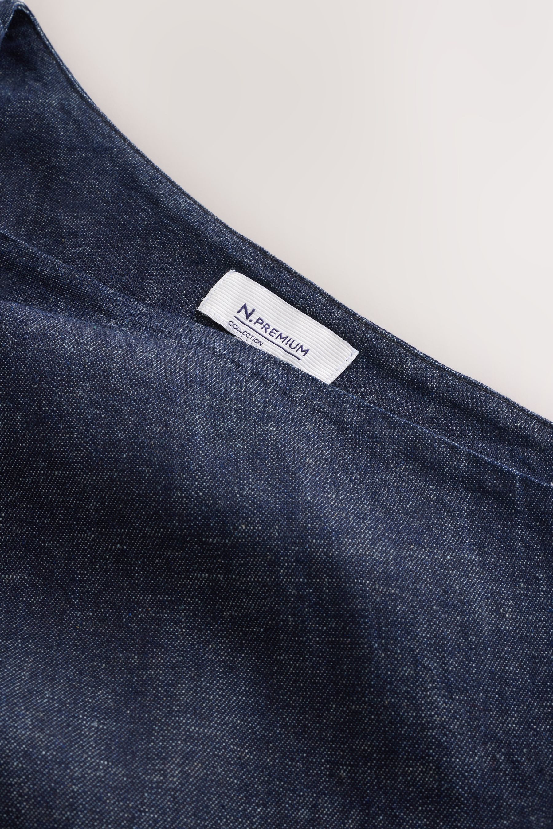 Next One-Shoulder-Top N. Premium einschulteriges Denim-Oberteil (1-tlg)