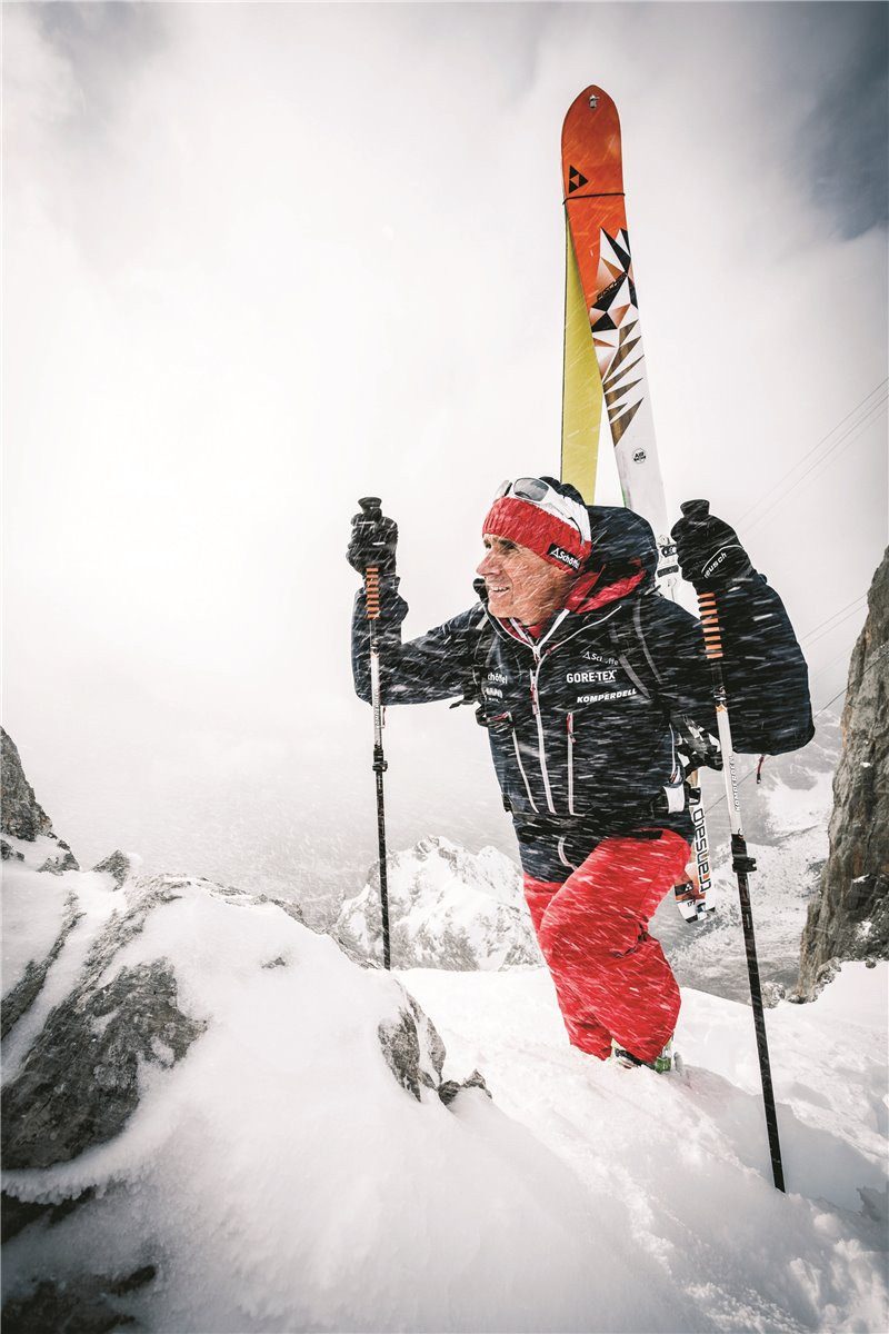 Komperdell Trekking-Stöcke Komperdell Carbon C7 Ascent Pro Carbon Skistock, Skitourenstock