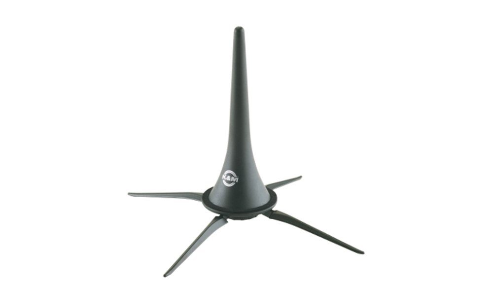 K&M Musikinstrumentenständer Klarinetten-Ständer KM 15222 schwarz