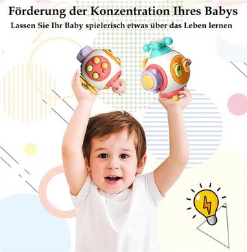 RefinedFlare Hüpfball Sensorisches Spielzeug, Spielzeug zum motorischen Lernen von Babys, (1-tlg)