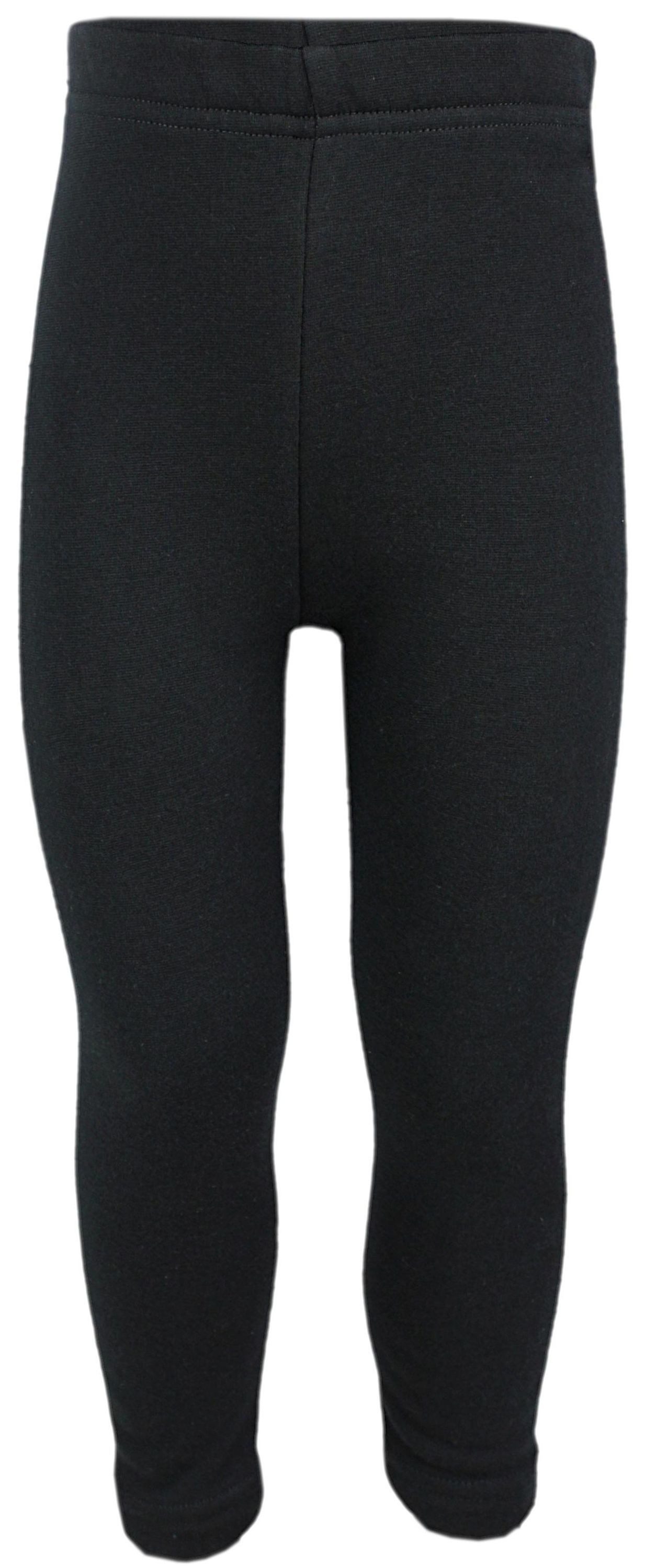 Thermoleggings Mädchen Leggings 2er PACK WinterleggingsThermo Gefüttert Fleece