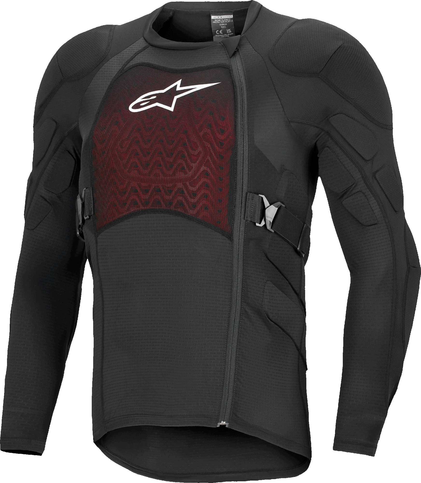 Alpinestars Hoodie Bionic Plasma LT Protektorenjacke Atmungsaktiv protektoren abriebfest