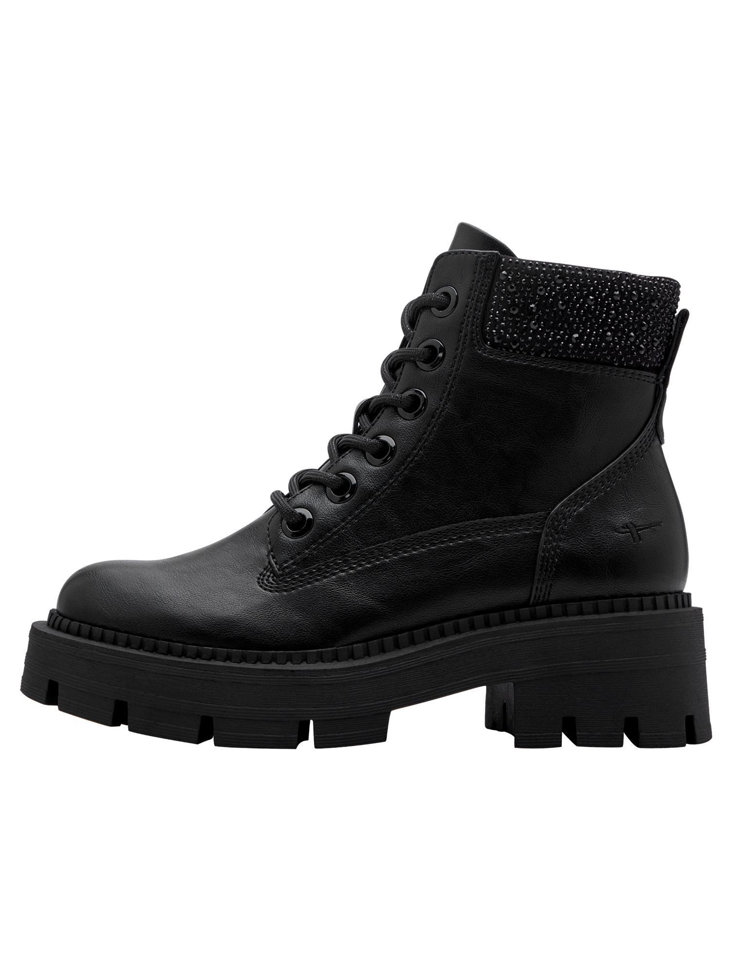 Tamaris TOUCH-IT mit Reißverschluss kein Absatz 1-25921-45 Schnürstiefelette TOUCH-IT – Bild 4 von 5