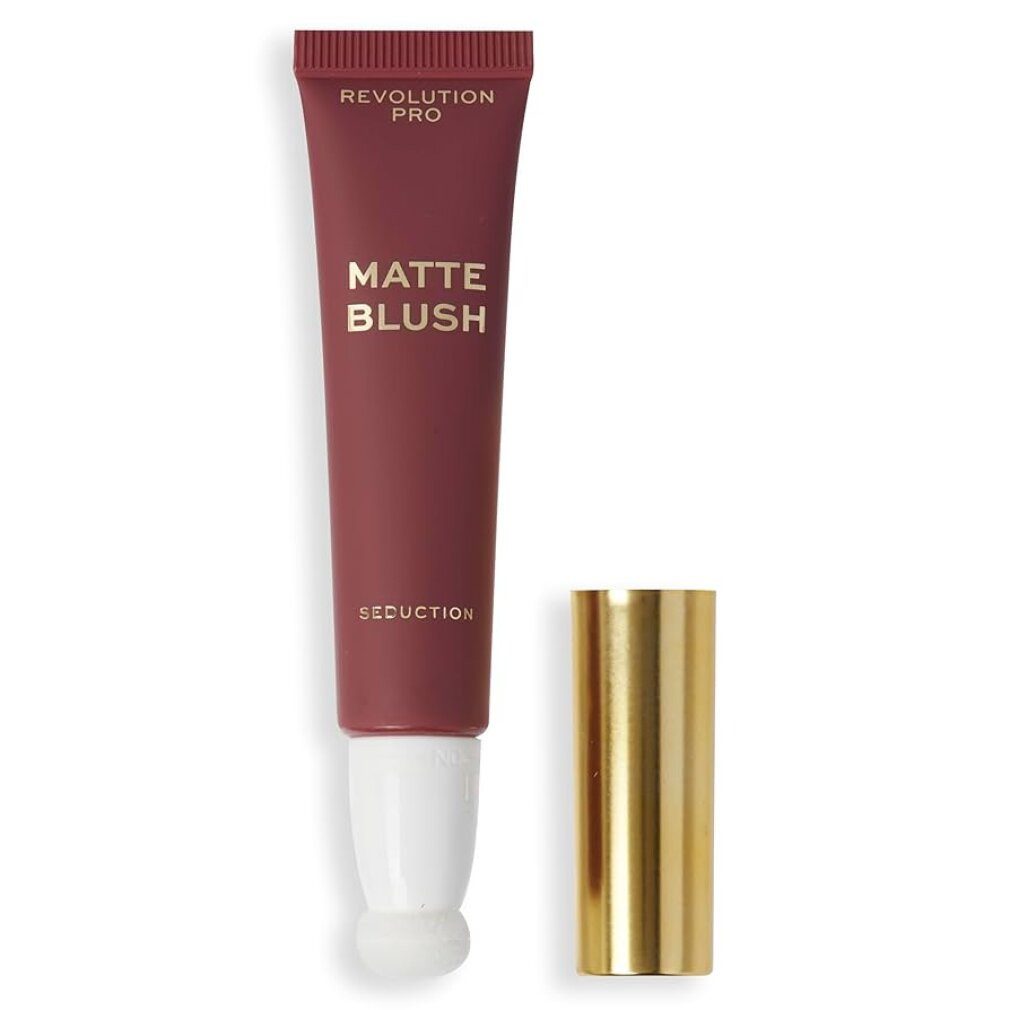 MAKE UP REVOLUTION Rouge Revolution Pro, Iconic Matte, Cremerouge, Seduction Berry, 15 ml