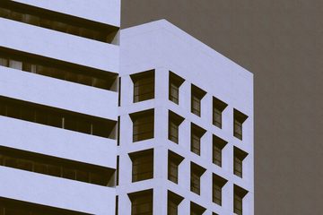 A.S. Création Leinwandbild skyscraper, Modern (1 St), Gebäude Keilrahmen Bild Grafisch
