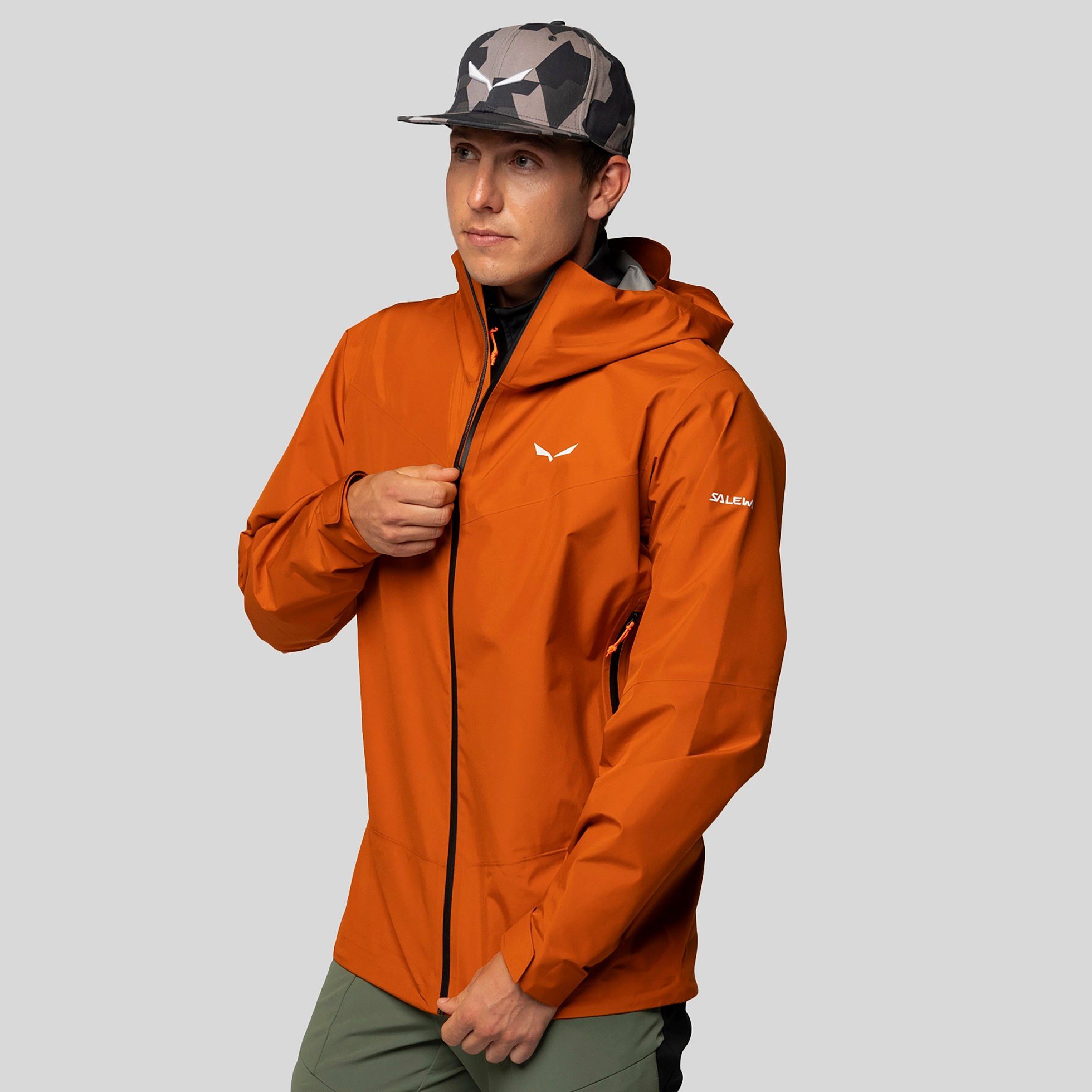 Salewa Funktionsjacke Wanderjacke Puez Gore-Tex Paclite (2-Lagen, wind/wasserdicht)
