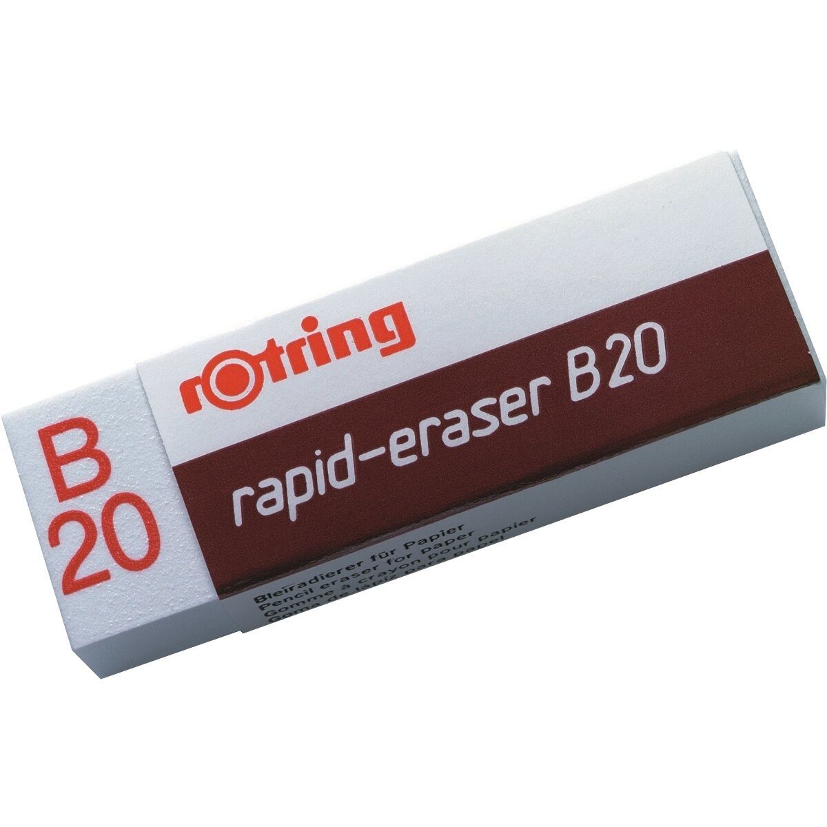 ROTRING Radiergummi Radiergummi B20 PVC weiß
