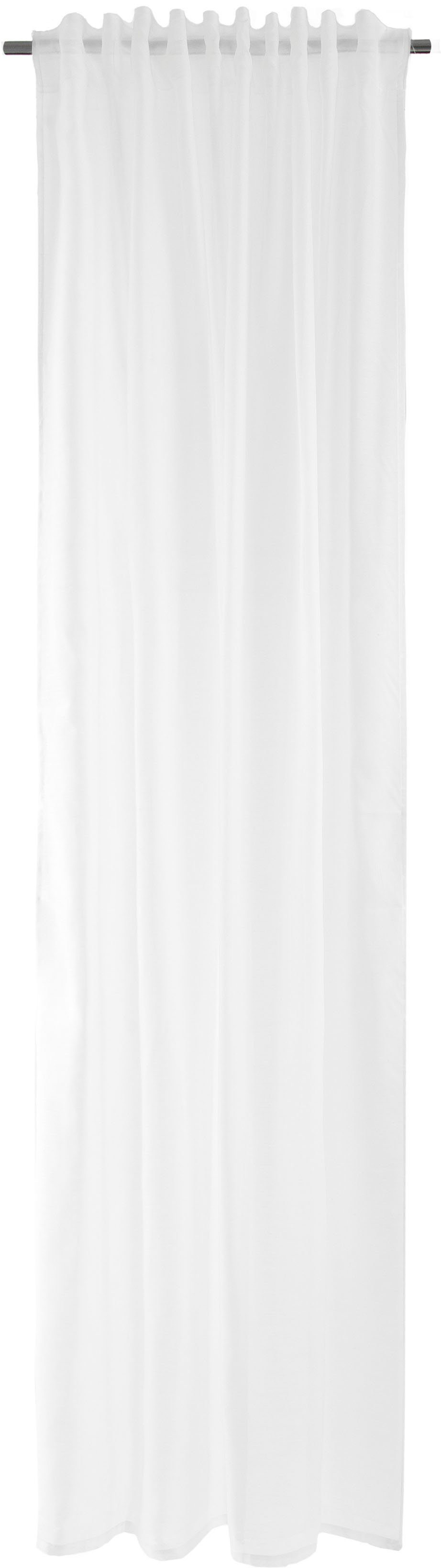 como Schlaufenschal   ¦ weiß ¦ Maße (cm): B: 140 H: 1 Gardinen & Rollos > G günstig online kaufen