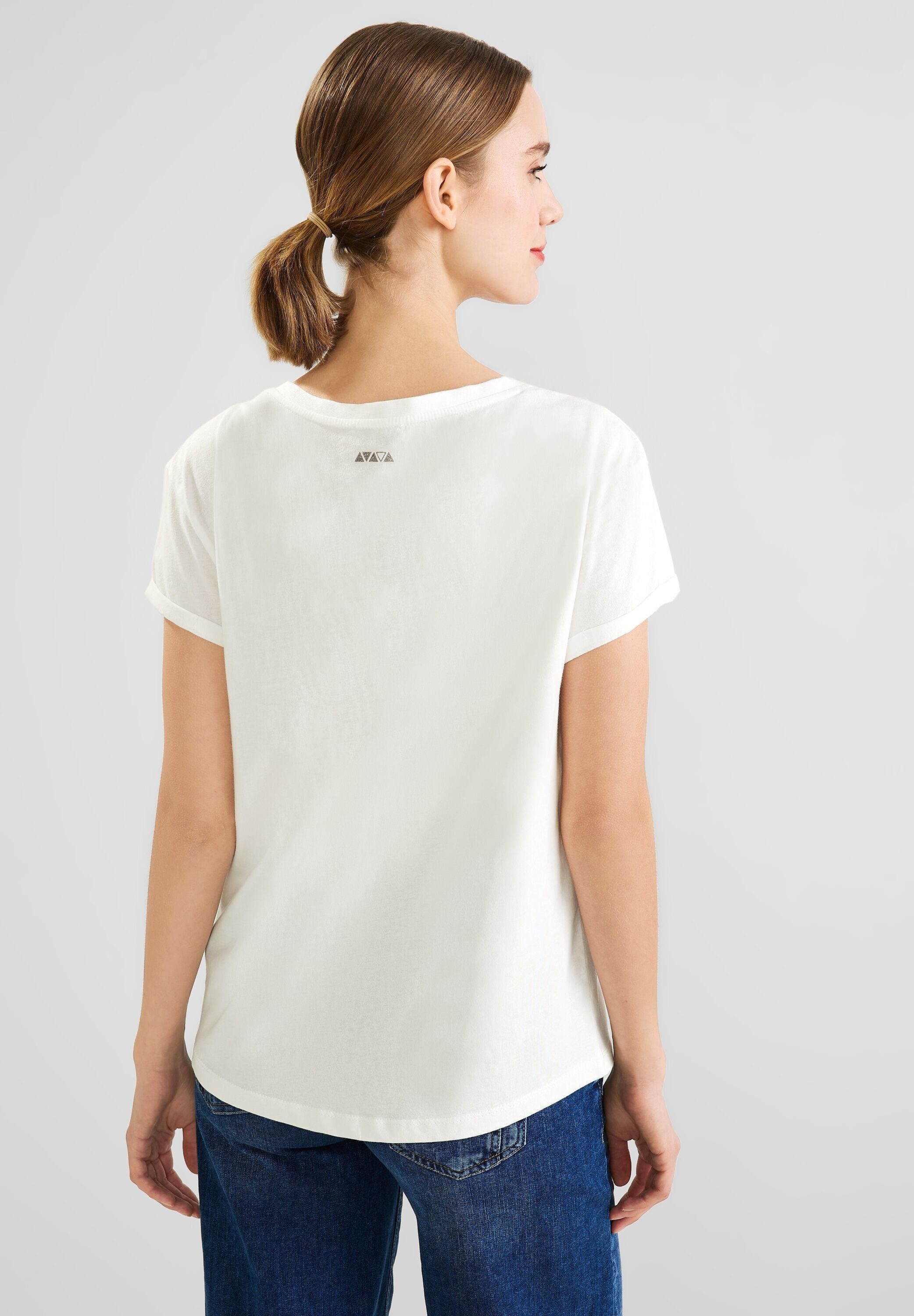 ONE 20108 white off T-Shirt STREET