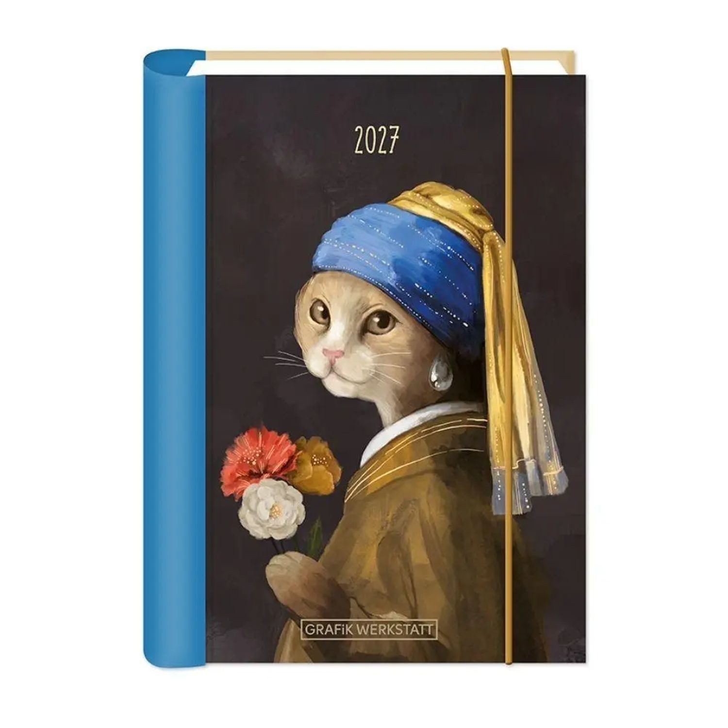 Grafik Werkstatt Taschenkalender Terminplaner 2027 Tierisch kunstvoll