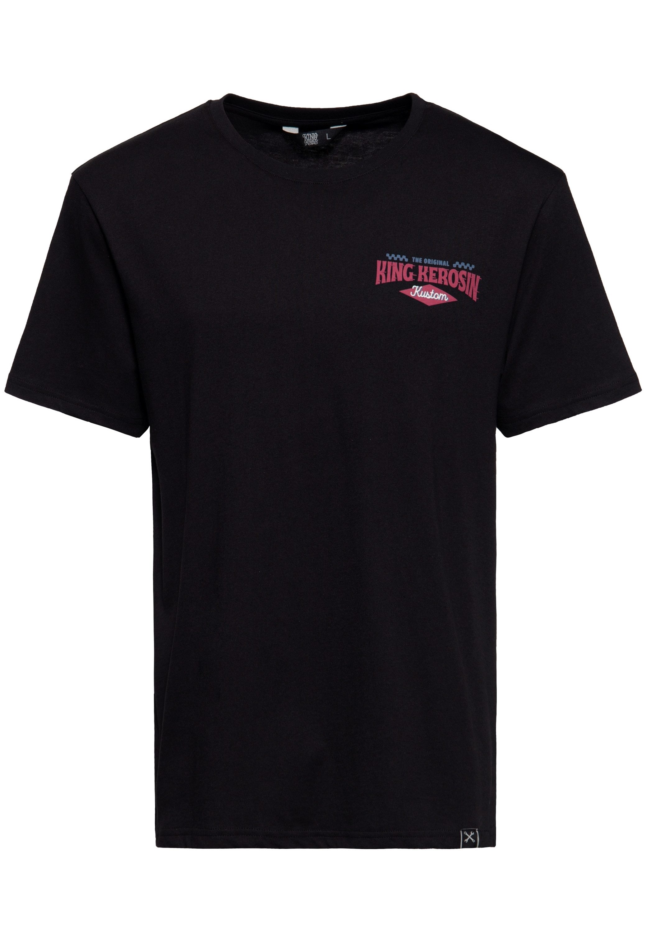 KingKerosin Print-Shirt Hot Rod Service & Repairs (1-tlg) mit Hot Rod Artwork