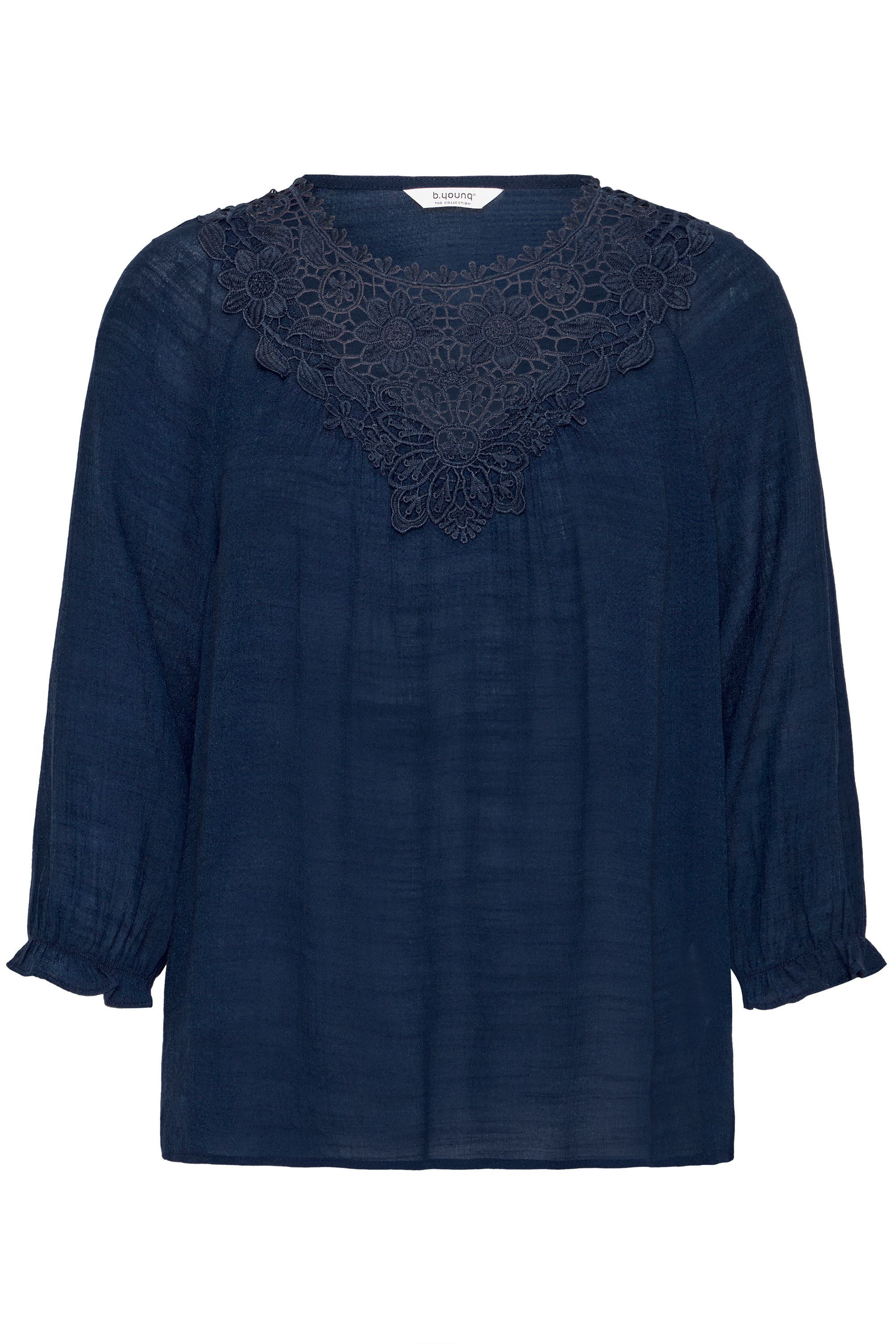 Langarmbluse Langarm-Bluse BYIKELLY