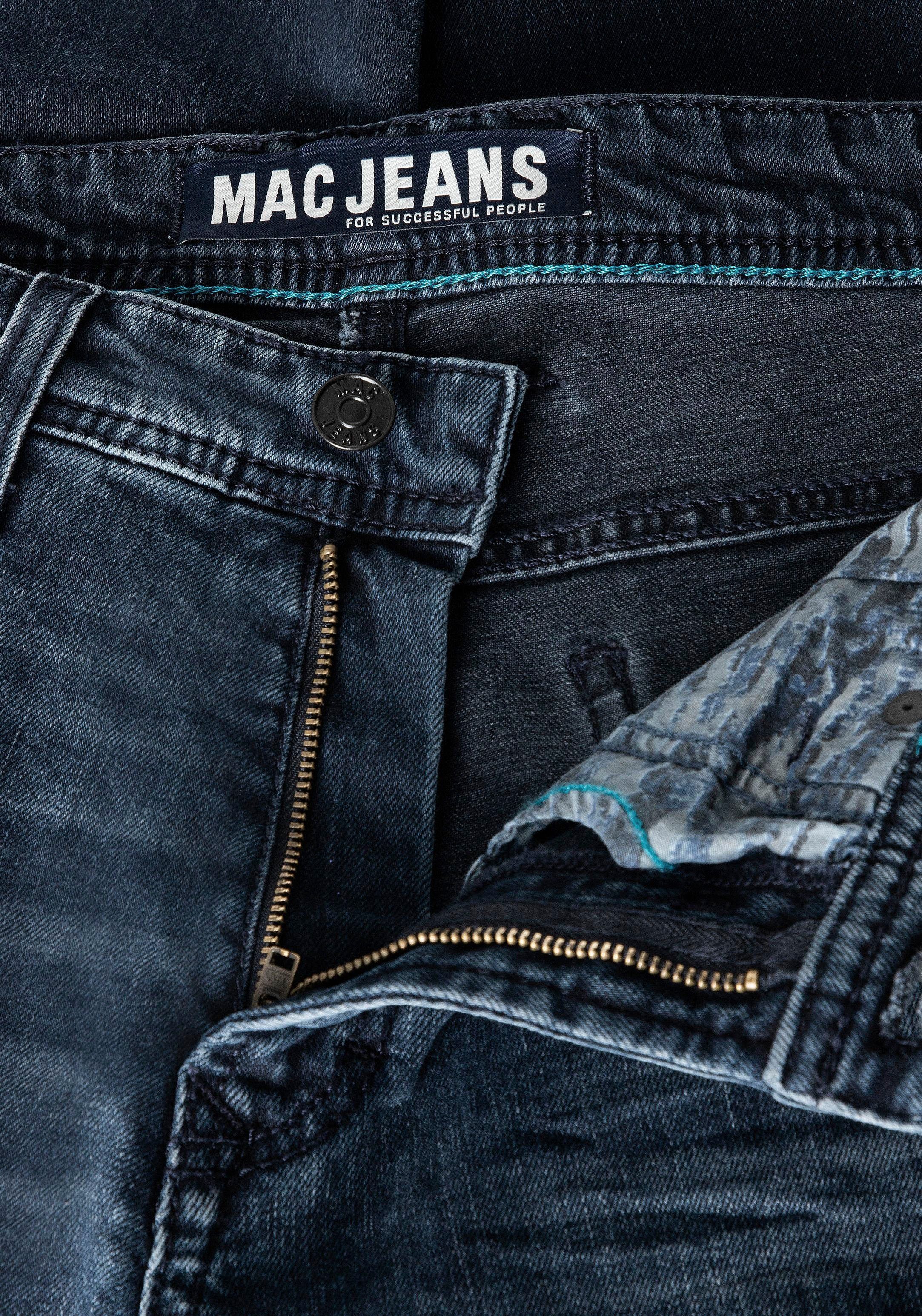 Regular-fit-Jeans black blue MAC used Ben