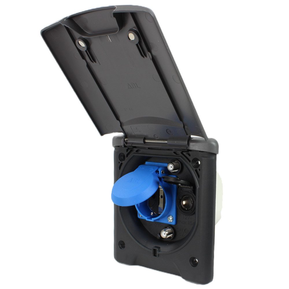 ABL Steckdose ABL Multifunktions Außensteckdose Vorzeltsteckdose Wohnmobil