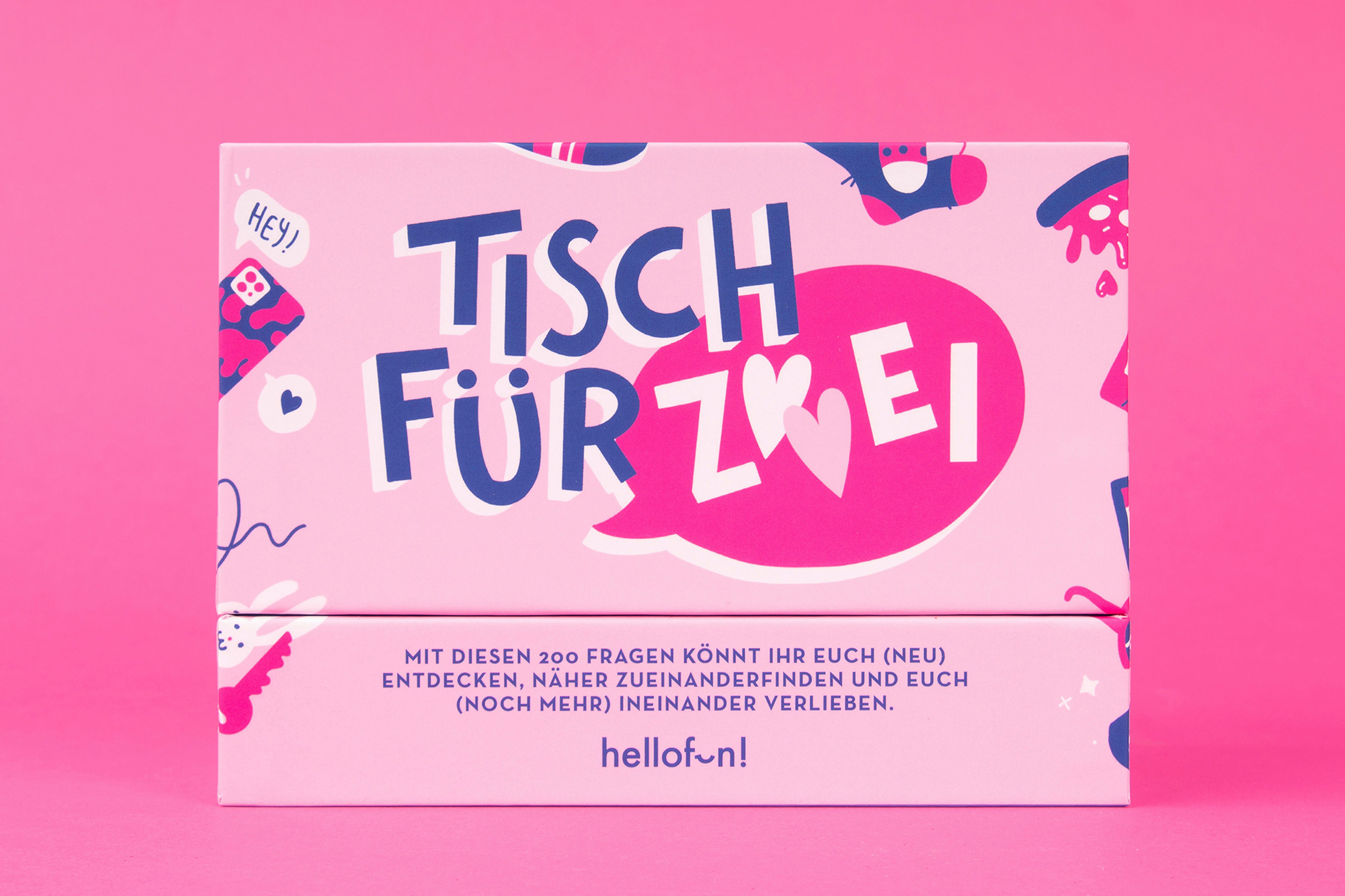 hellofun! Spiel Tisch für Zwei, Spiel für Paare
