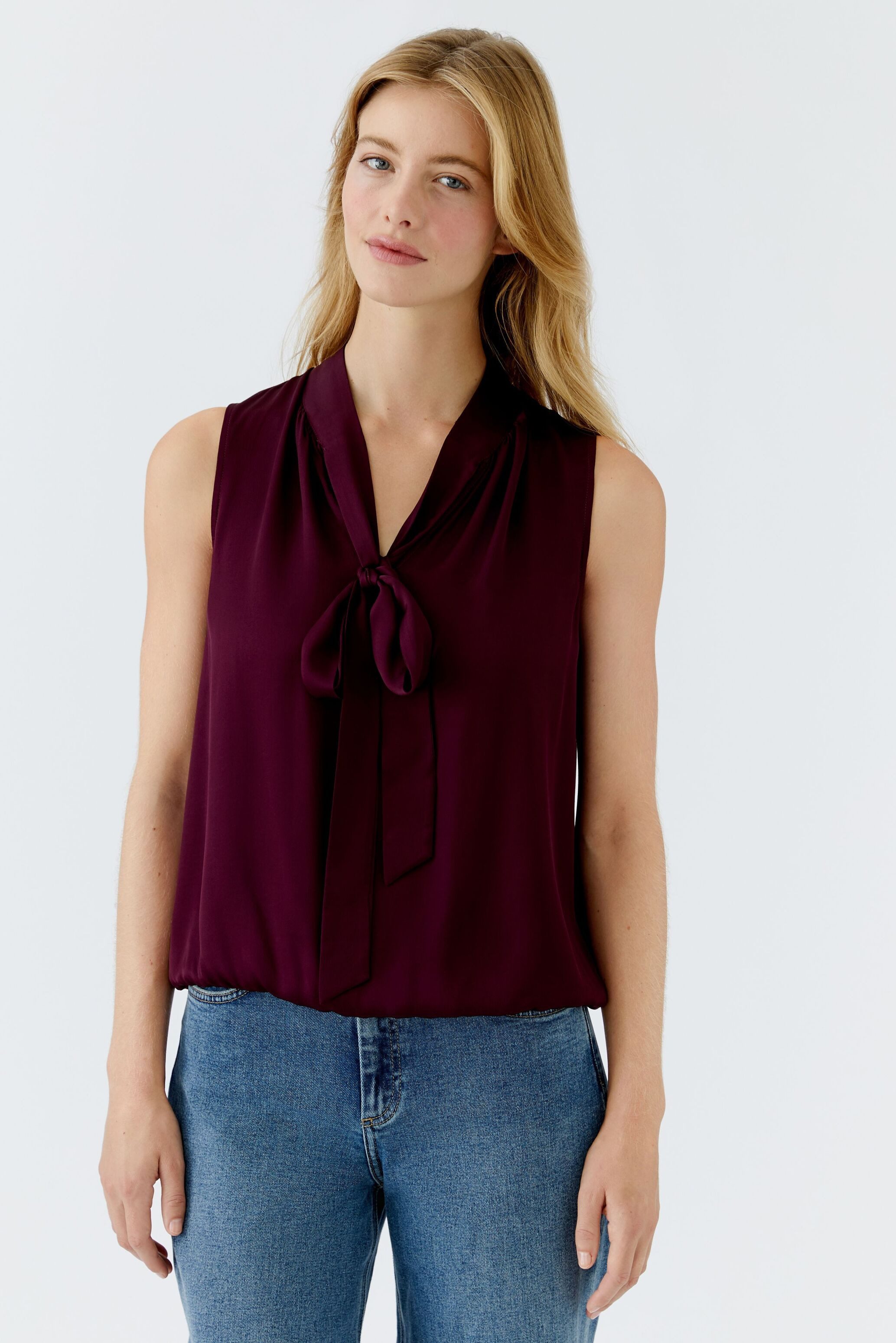 Oui Blusentop Bluse Viskose günstig online kaufen