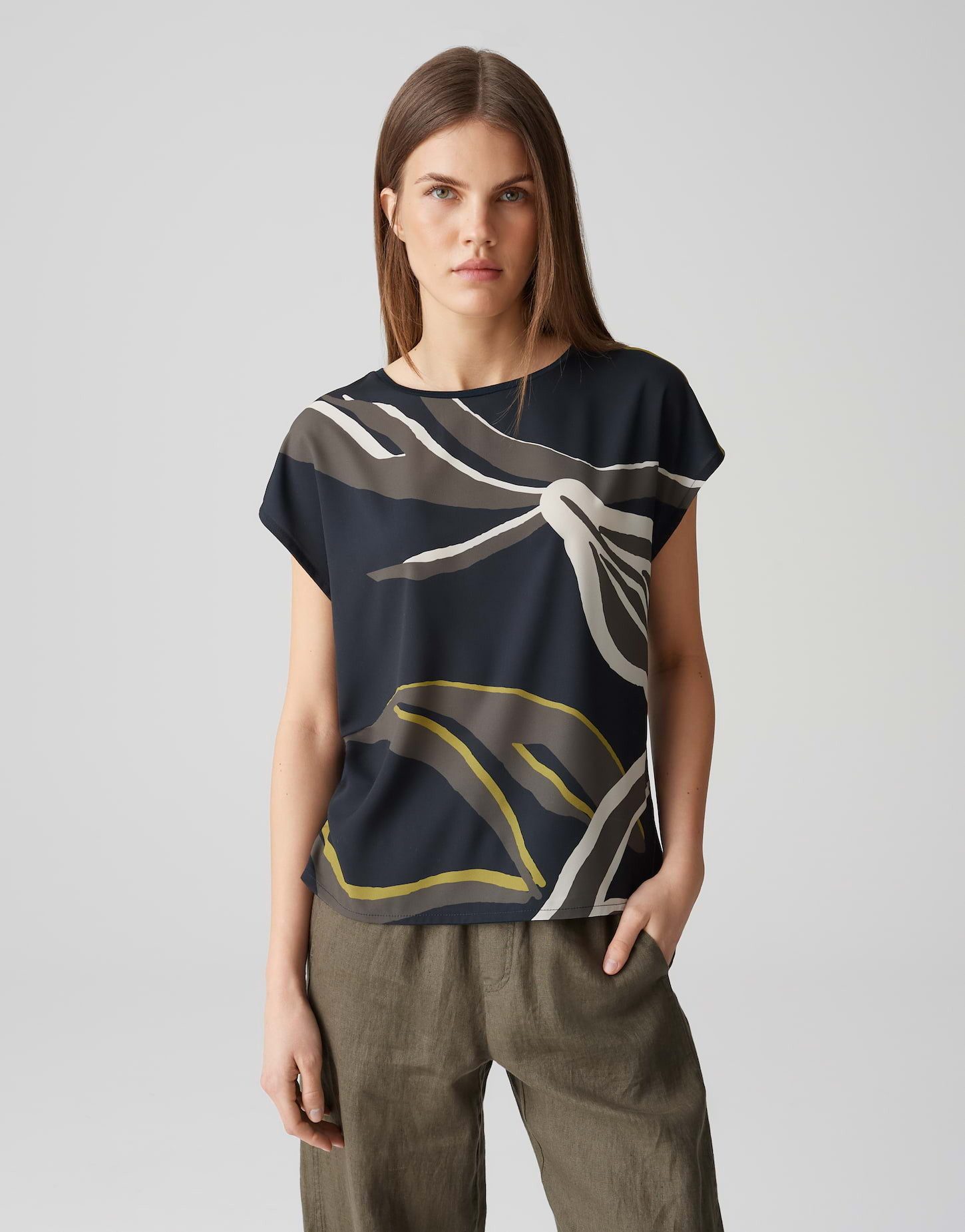 OPUS Print-Shirt SOPIKA PRINT Regular aus günstig online kaufen