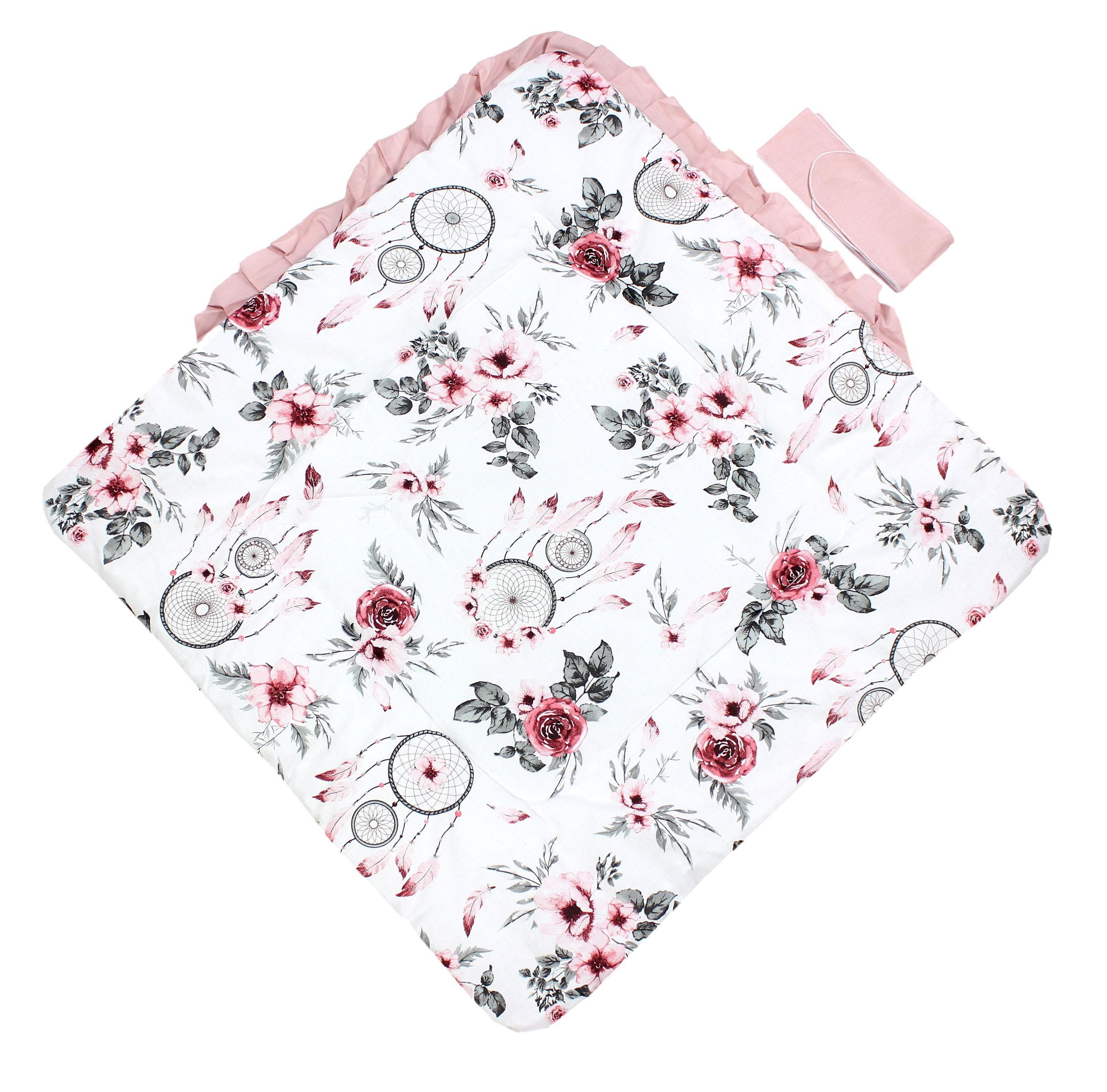 Einschlagdecke TupTam Unisex Baby Einschlagdecke mit Schleife, TupTam