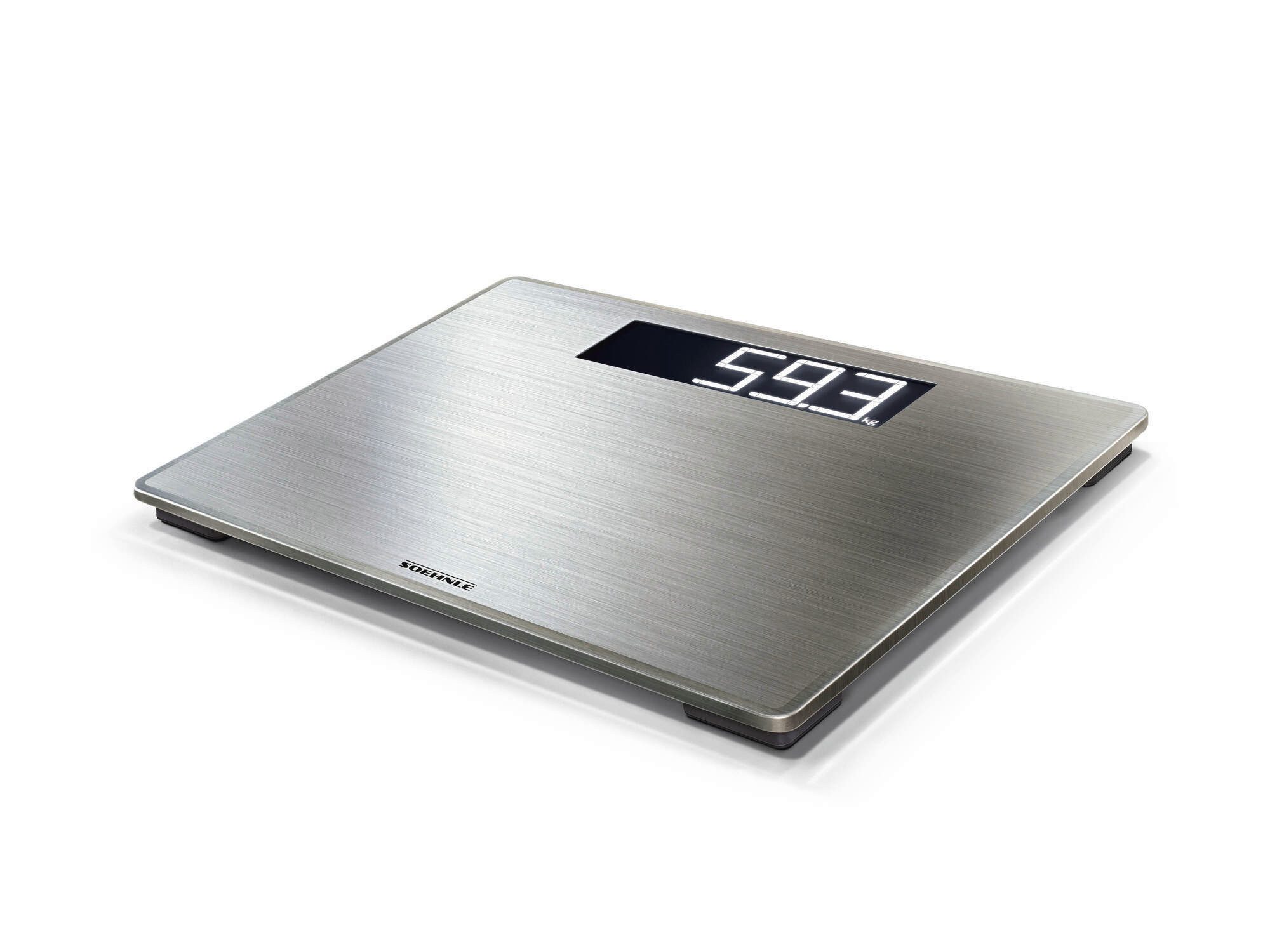 Soehnle Personenwaage Style Sense Safe 300, 1-tlg., LCD-Anzeige, flaches Design, bis 180kg, extragroße Trittfläche