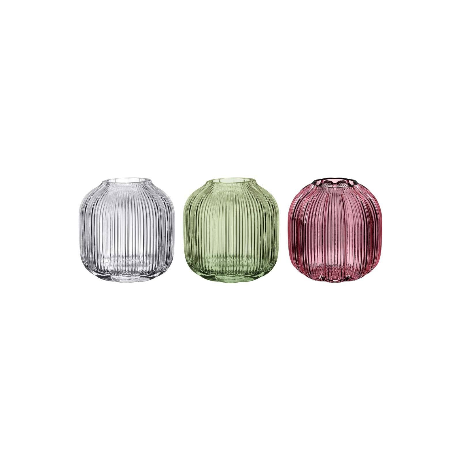 Villeroy & Boch Dekovase Fleur Vasen-Set 11 cm 3er Set (3x Vase, 3 St)