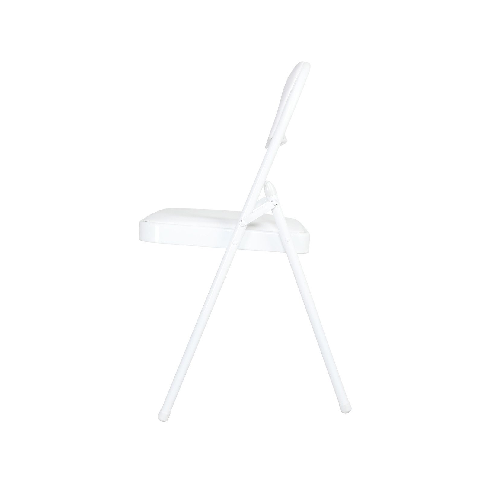 HTI-Living Stuhl Klappstuhl Kunstleder Gestell Weiß (Stück, 1 St), Küchenstuhl Campingstuhl Bestuhlung Events