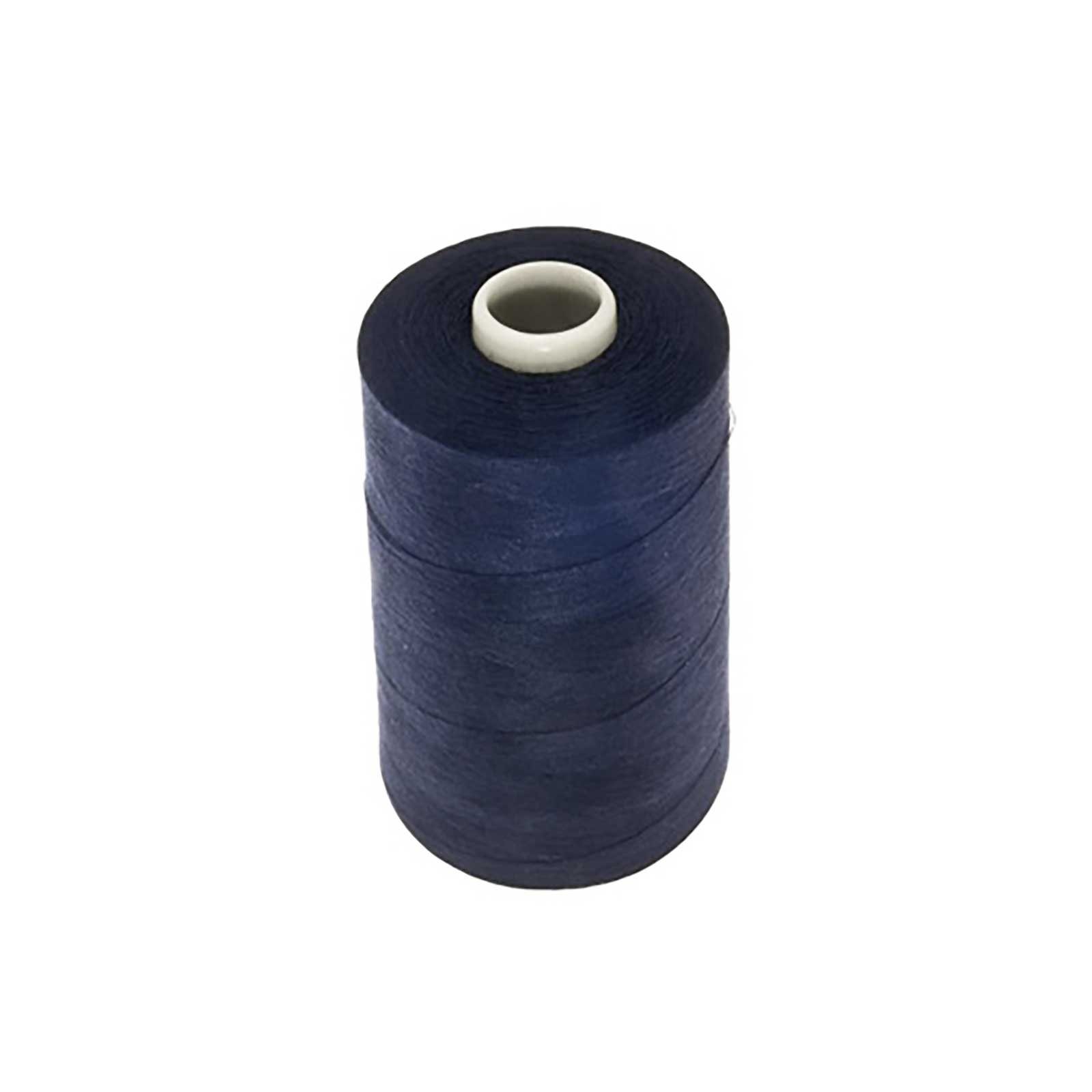 maDDma 1 Spule Nähgarn Polyester 40/2 120er 1000m Nähgarn, 1000 m, A804 dunkelblau