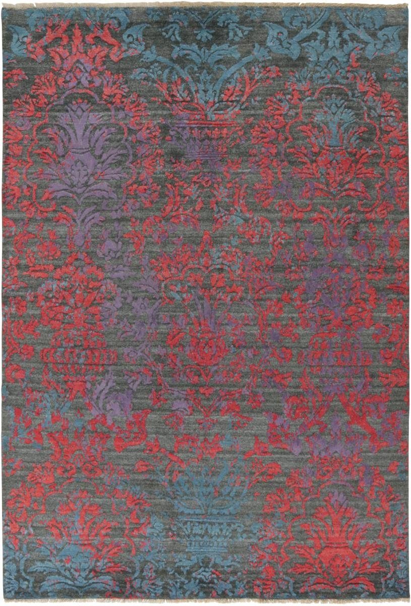 Sindhi Moderner Nain Designteppich, Trading, Orientteppich 297x404 / mm 12 Handgeknüpfter Höhe: Orientteppich rechteckig,