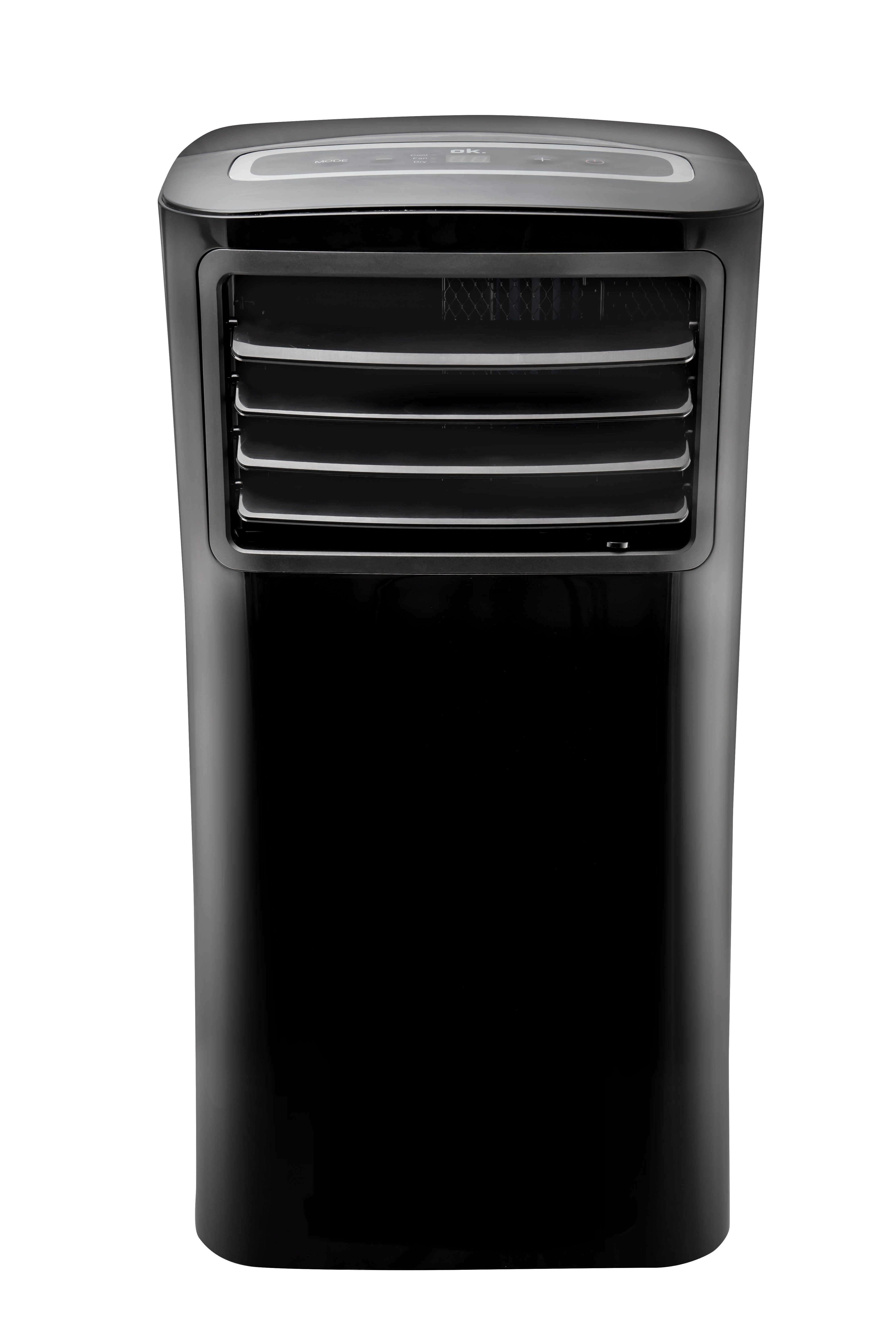 OK Ventilatorkombigerät Mobiles Klimagerät schwarz
