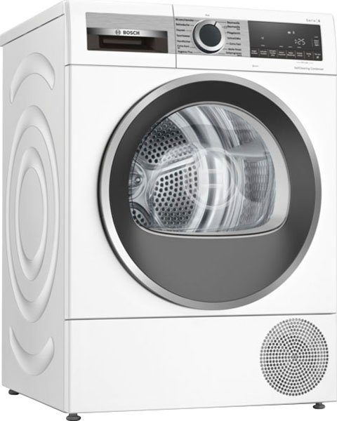 BOSCH Wärmepumpentrockner Serie 6 WQG235D00, Selbstreinigender Kondensator, Halbe Beladung, Reversierende Trommel