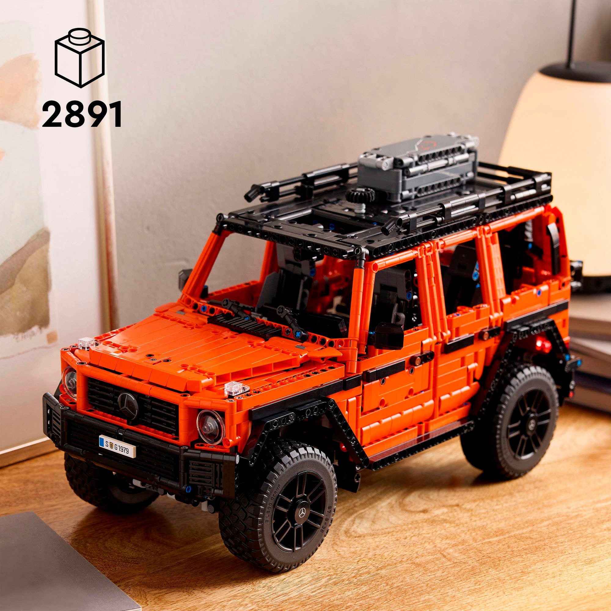 LEGO® Mercedes-Benz G 500 PROFESSIONAL Line (42177), LEGO Technic Konstruktionsspielsteine, (2891 St), Made in Europe