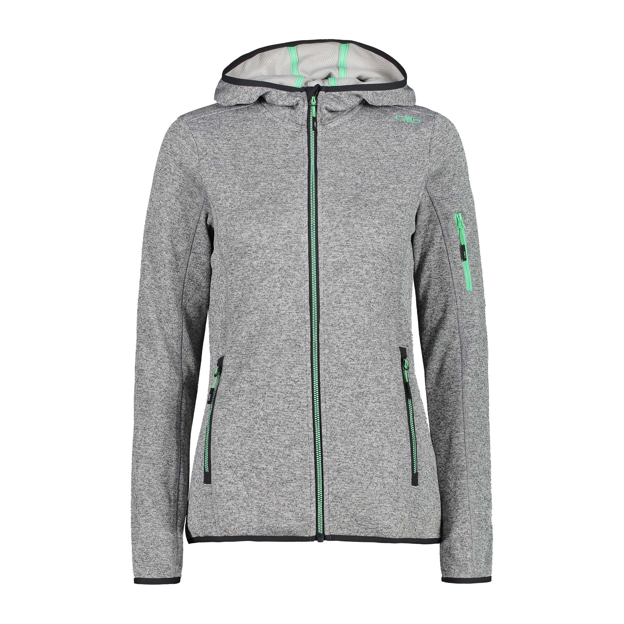 CMP Fleecejacke CMP Damen Fleecejacke Woman Fix Hood Jacket 30H5856 günstig online kaufen