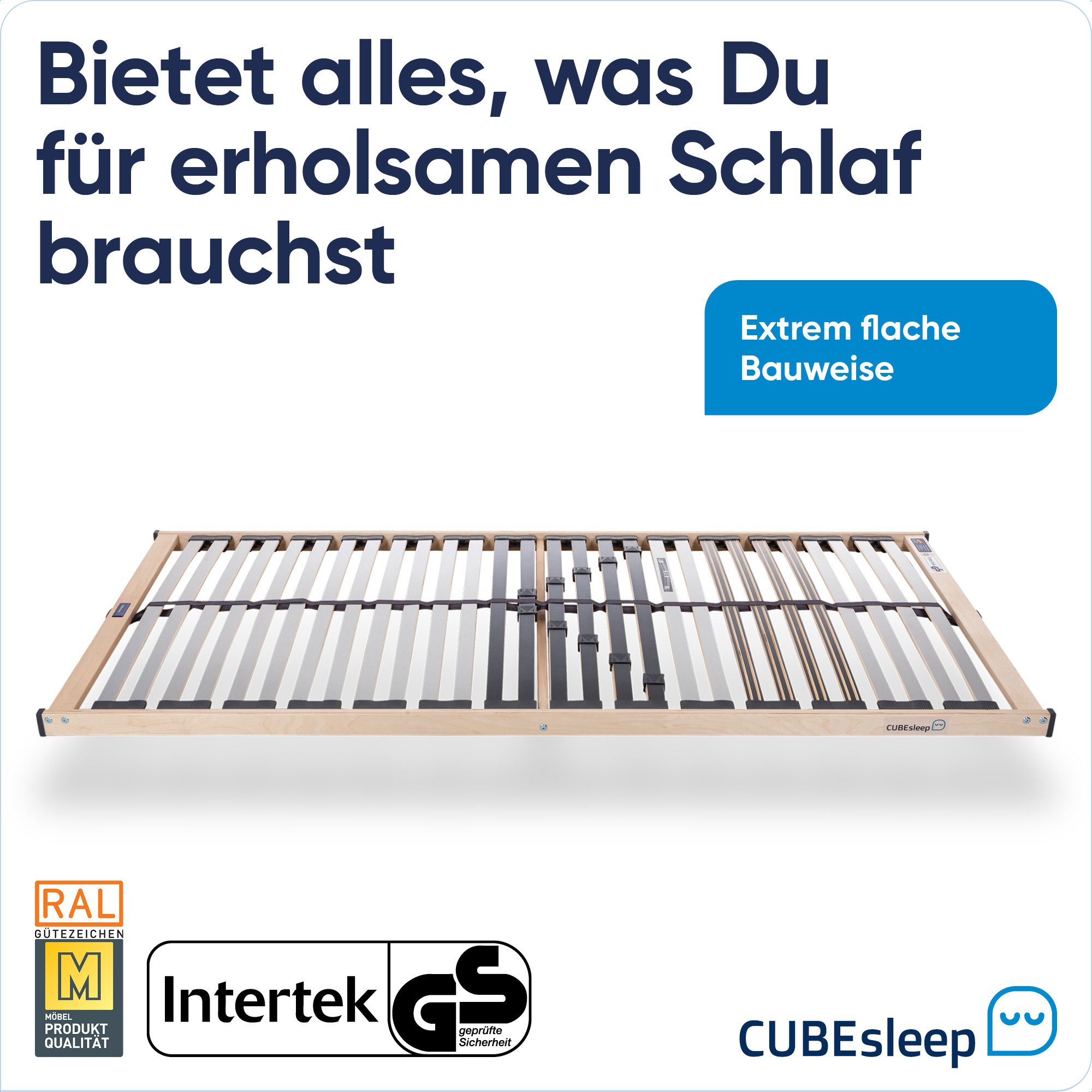 Lattenrost Base NV, CUBEsleep, Kopfteil nicht verstellbar, Fußteil nicht ve günstig online kaufen