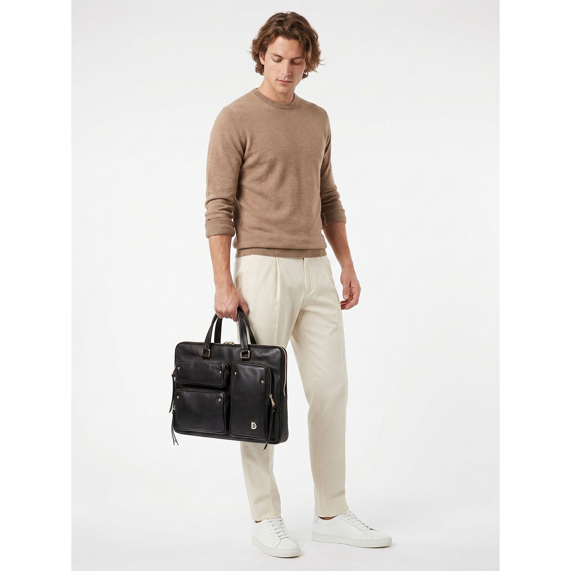 DuDu Aktentasche Pocket, Leder
