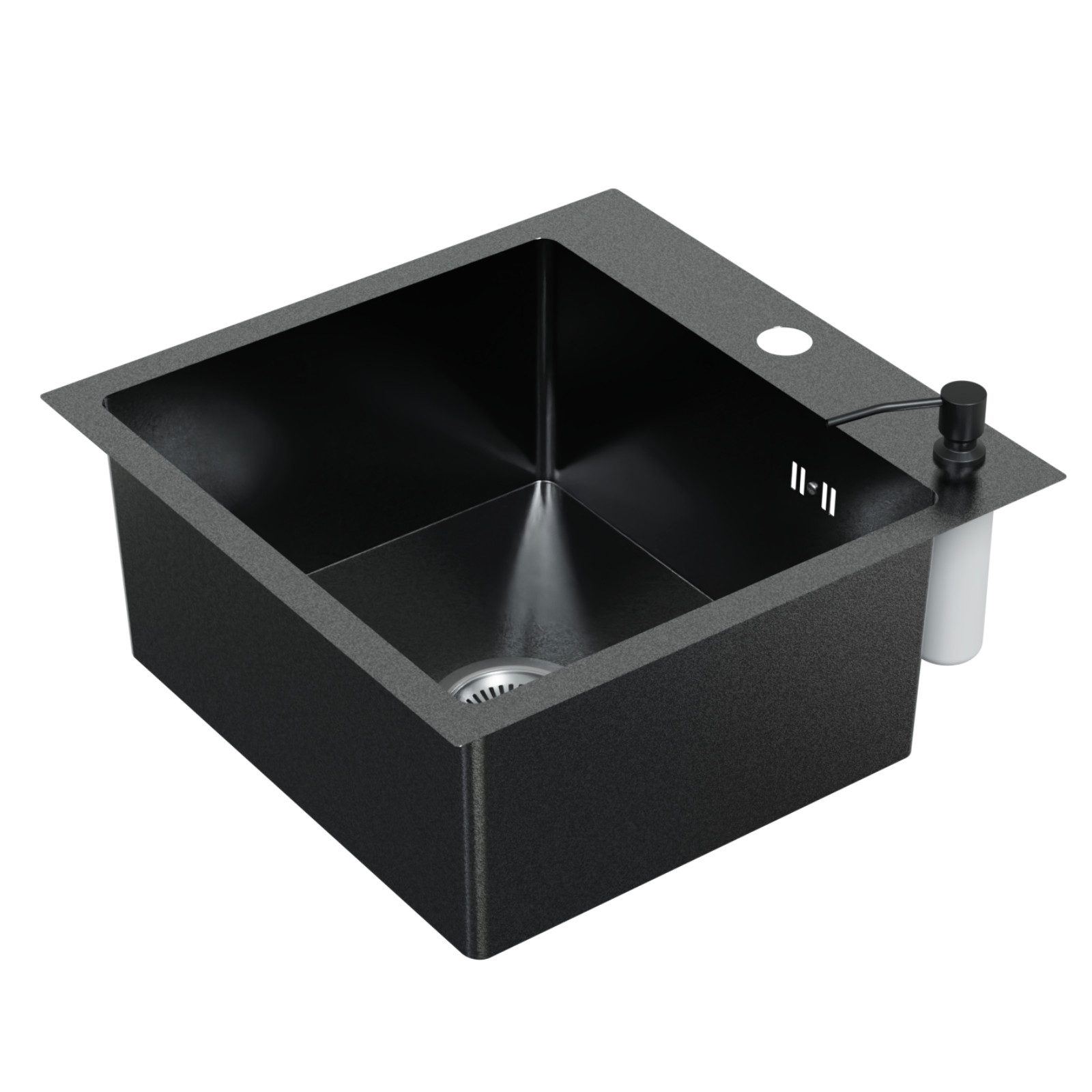 HAGO Edelstahlspüle Einbauspüle 45x45cm Edelstahl Küchenspüle Spülbecken Ec günstig online kaufen