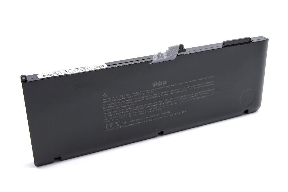 vhbw kompatibel mit Apple Macbook Pro MC118ZP/A Laptop-Akku Li-Polymer 4400 mAh (11,1 V)
