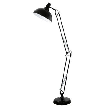 Licht-Trend Stehlampe Bonnet Vintage Stehleuchte 190cm Schwarz