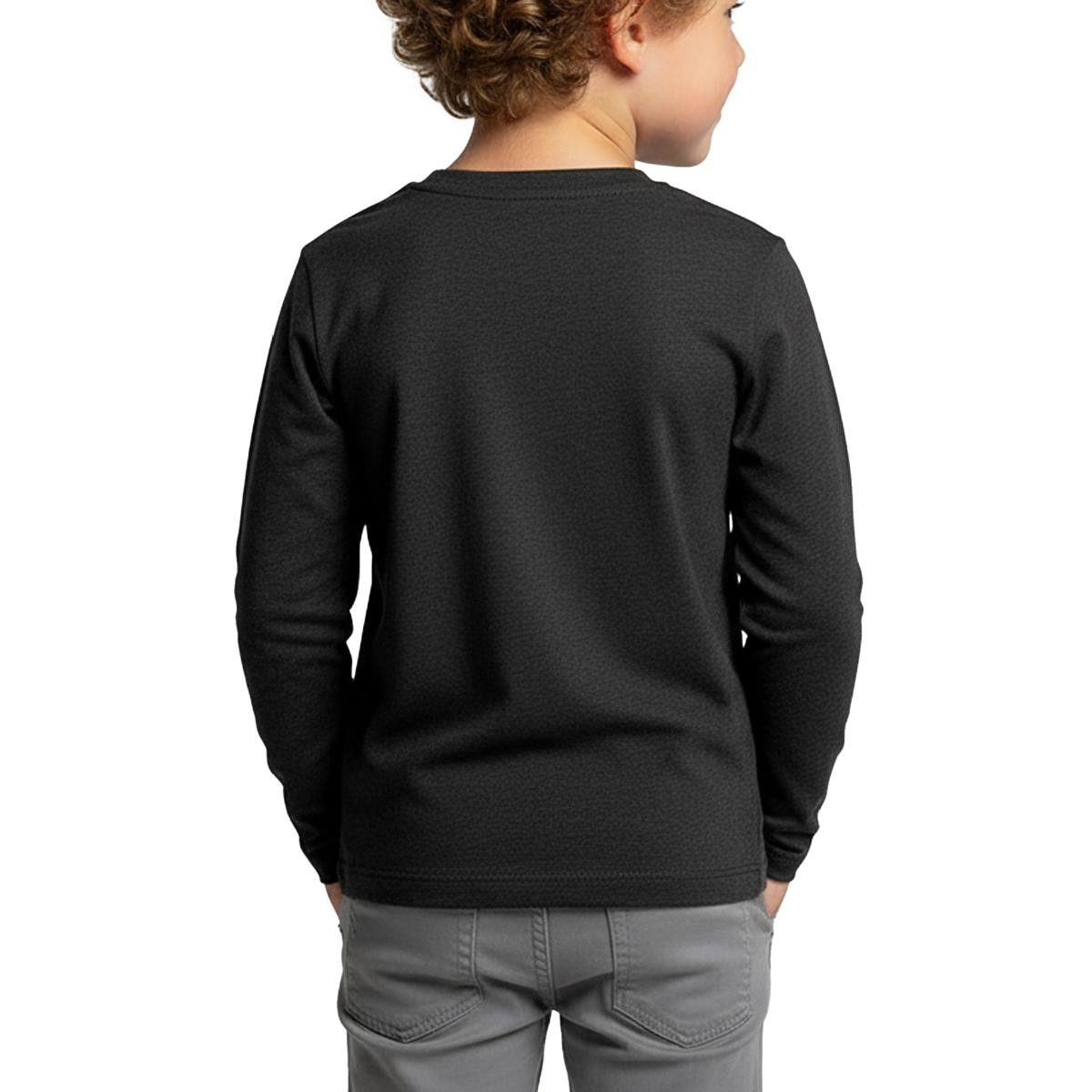 Spreadshirt T-Shirt Sesamstraße Krümelmonster Maschine Kinder Premium Langarmshirt (1-tlg)