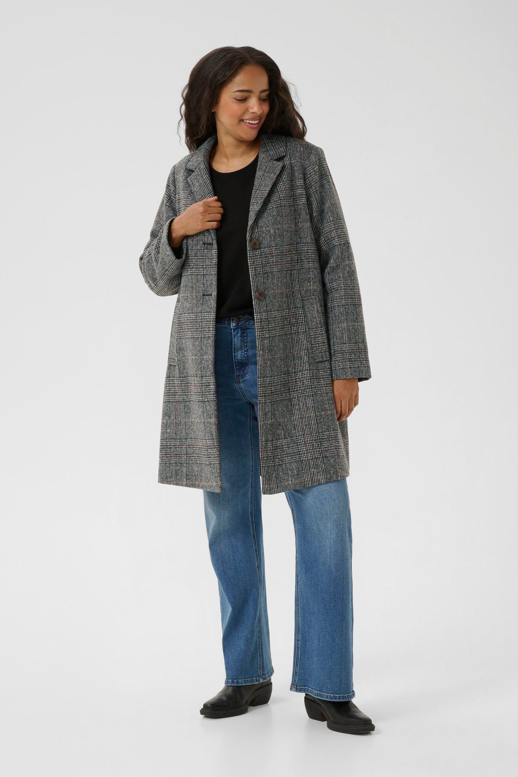 KAFFE Curve Wintermantel Jacke KCvianna Große Größen günstig online kaufen