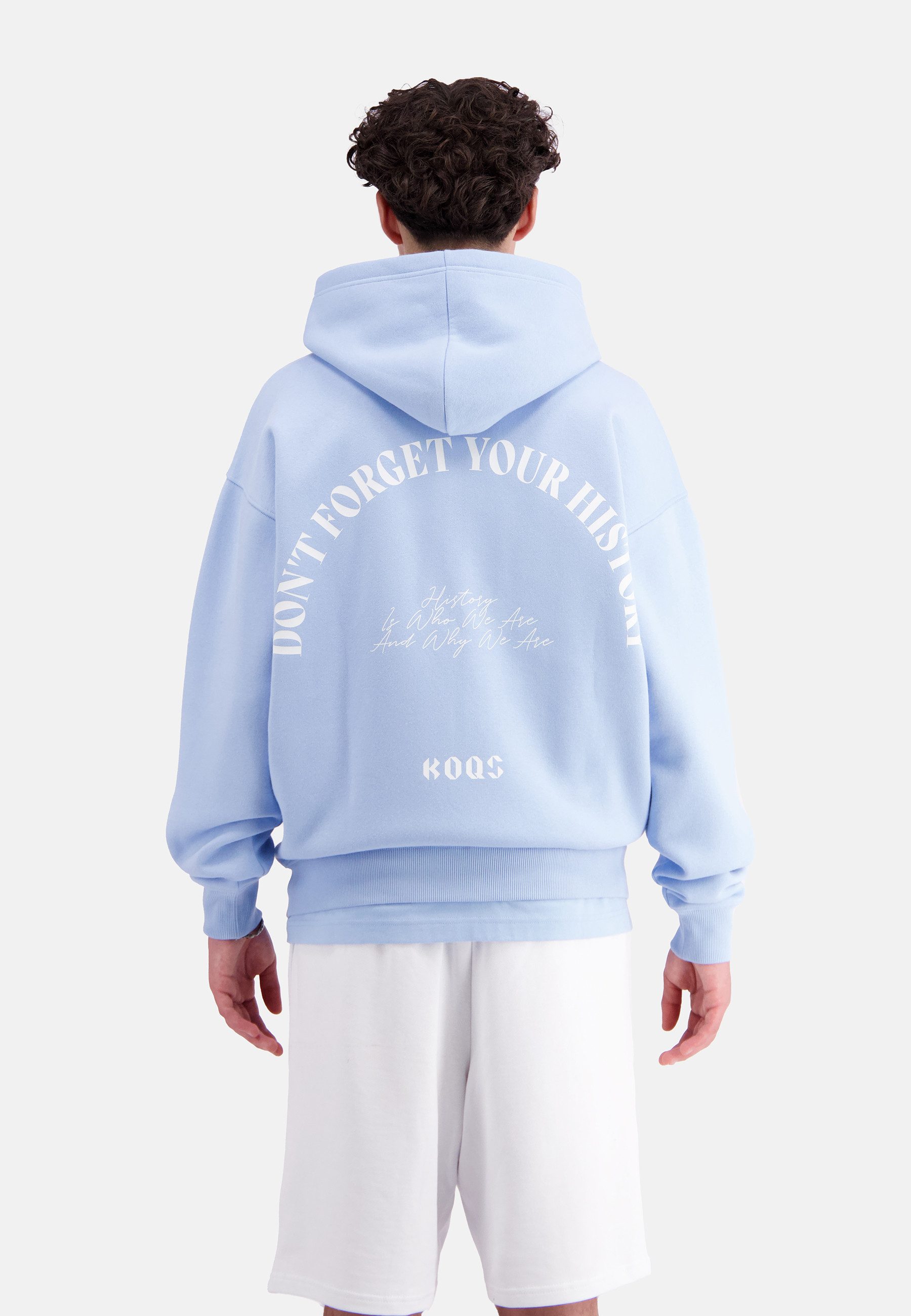 KOQS Sweatjacke Don't forget your History günstig online kaufen