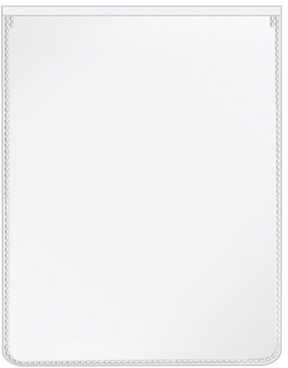 VELOFLEX Schreibgeräteetui Ausweishülle 89x110mm transparent (20 Stück) günstig online kaufen