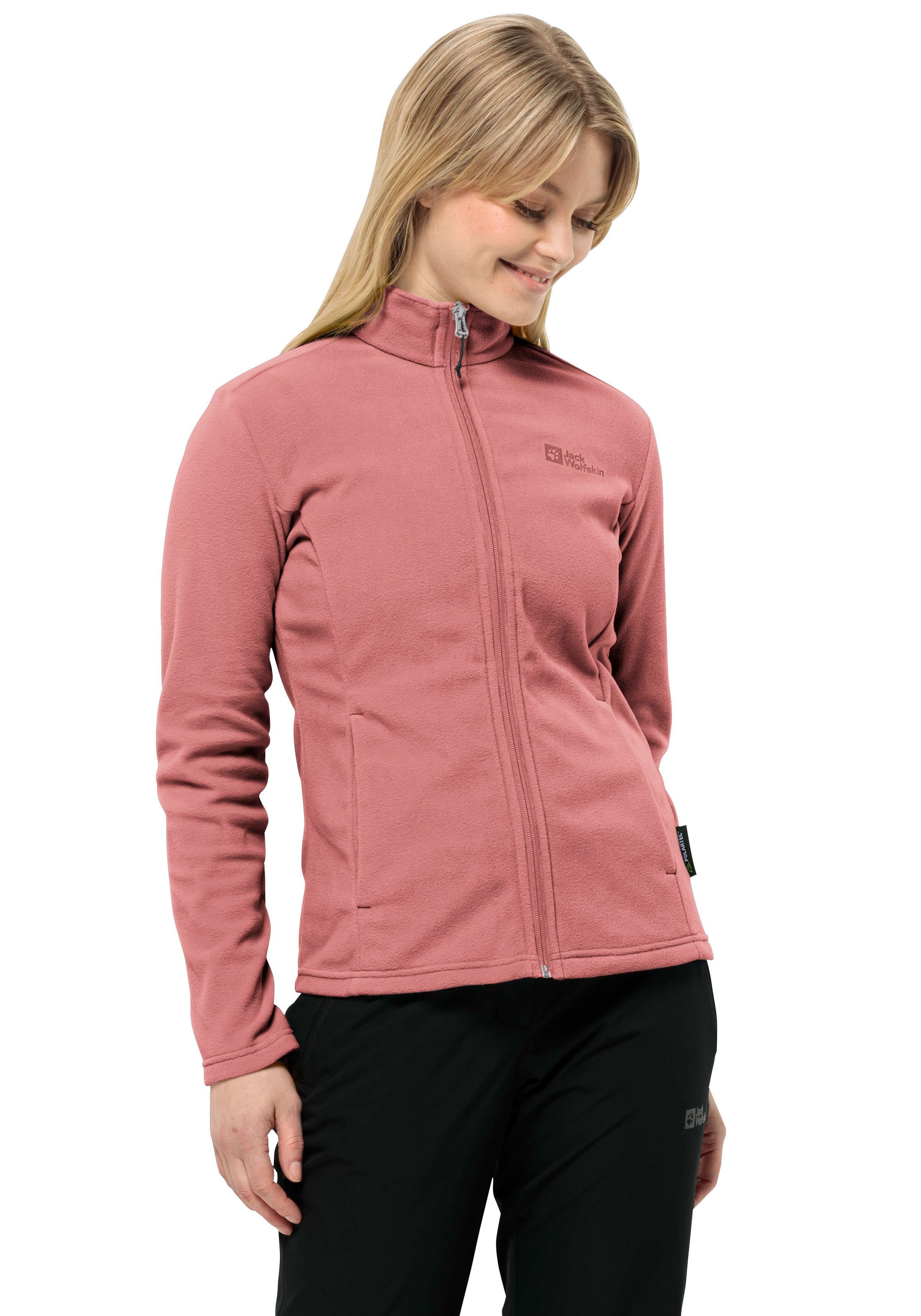 Jack Wolfskin Fleecejacke TAUNUS leichter, dehnbarer, günstig online kaufen
