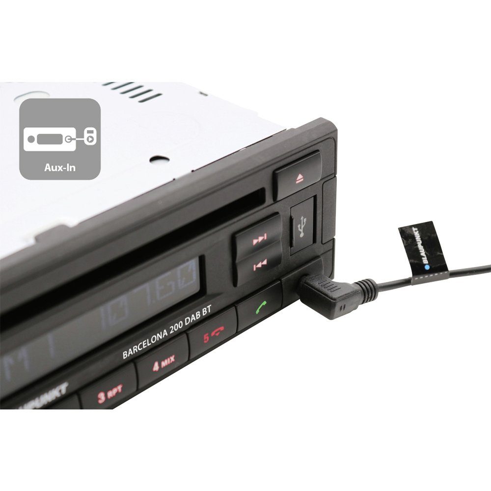 Blaupunkt Blaupunkt Barcelona 200 DAB BT Autoradio Bluetooth®-Freisprecheinricht Autoradio