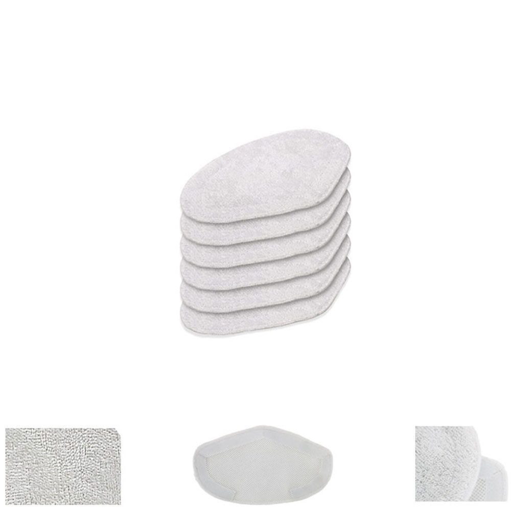 FELIXLEO Akku-Wischmopp 6 pcs Serpillères Remplacement pour Polti Vaporetto Brosse Vaporforce