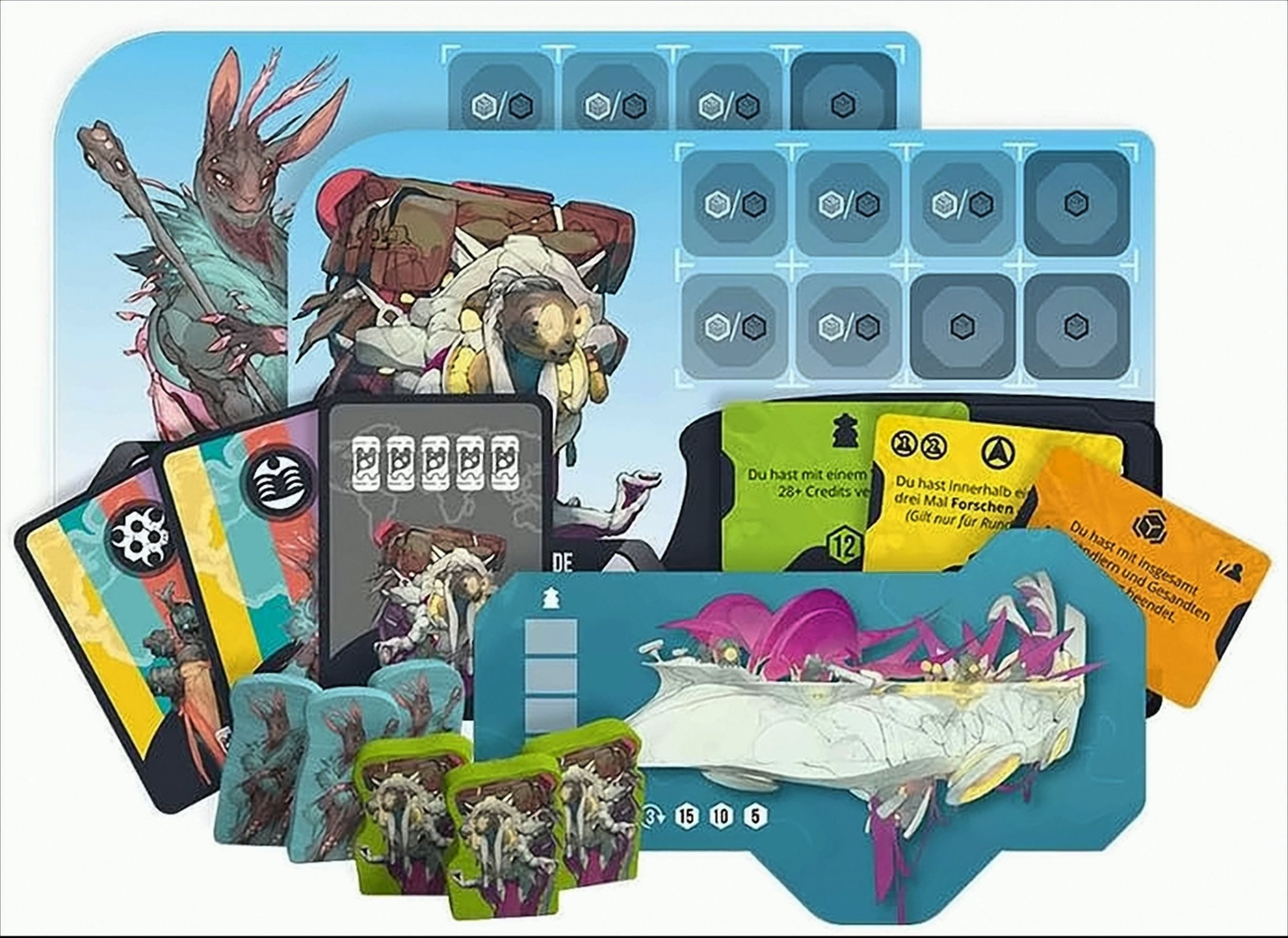 Asmodee Spiel Excavation Earth - Phase II Erweiterung DE