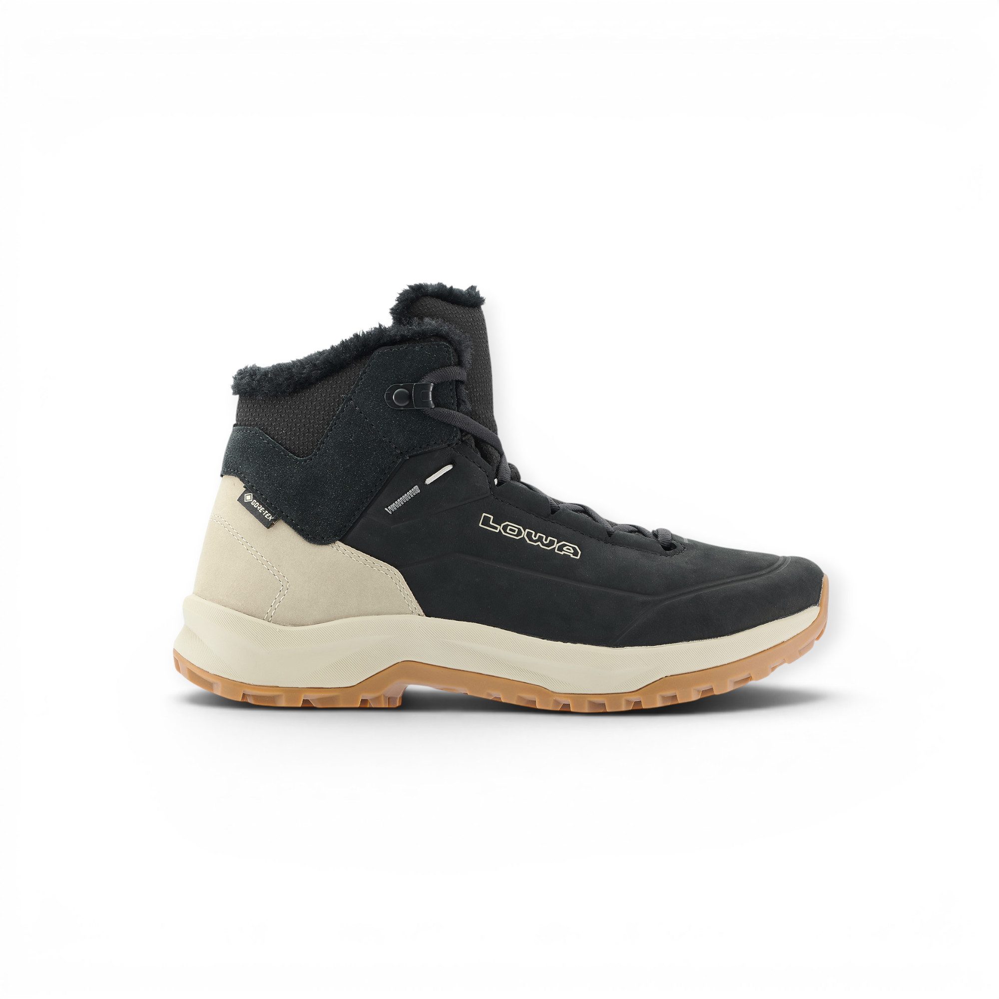 Lowa Winterschuhe Kaloya Winter GTX MID (Nubukleder, wasserdicht) Winterstiefel