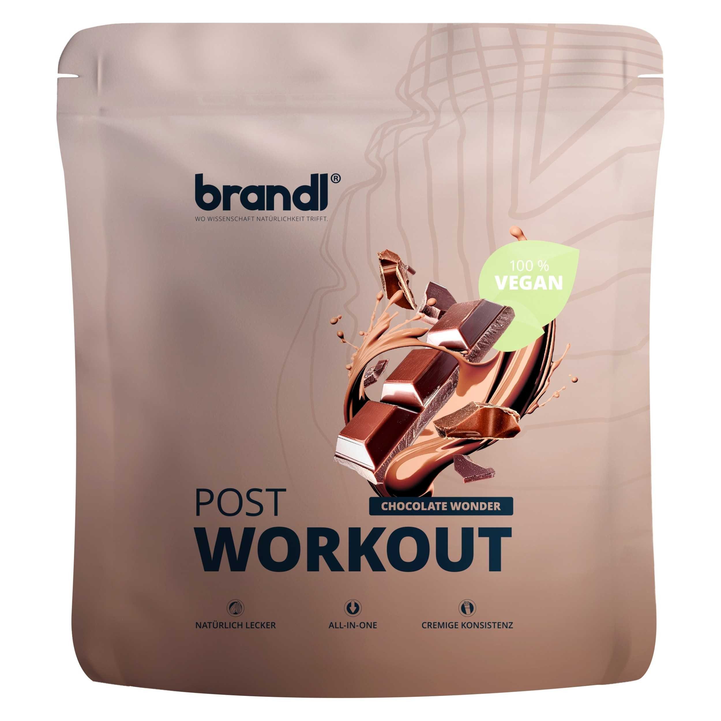 Brandl Nutrition brandl® Post Workout 2.0 (Vegan) - Premium Qualität Pulver, 1000 g