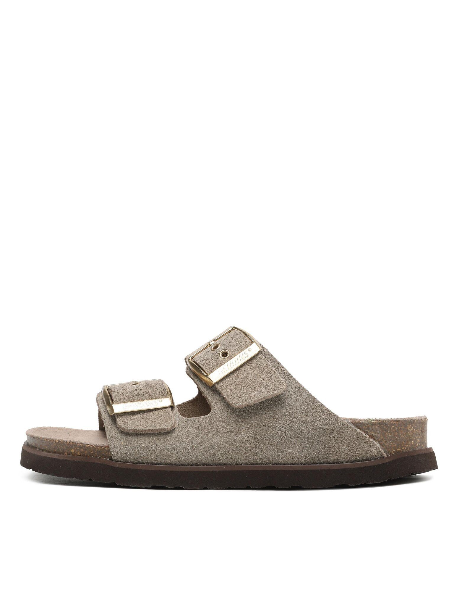 GENUINS Genuins Damen Flip-Flops Grau G104350 Badepantolette